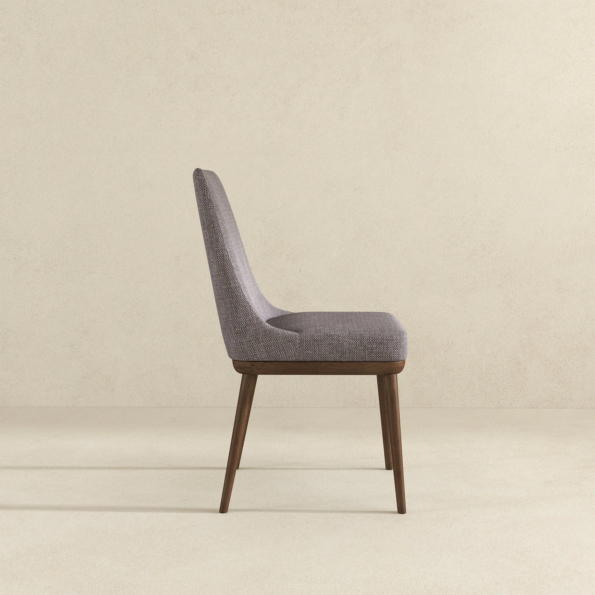 Kate  Grey Fabric Dining Chair (Set Of 2) - Image 4