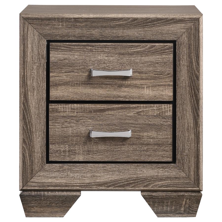 Kauffman 5-Piece Eastern King Bedroom Set with High Straight Headboard - Image 5