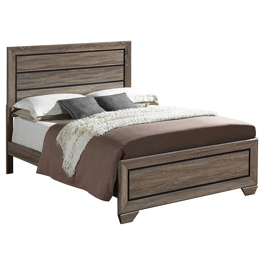 Kauffman 4-Piece Queen Bedroom Set with High Straight Headboard - Image 3
