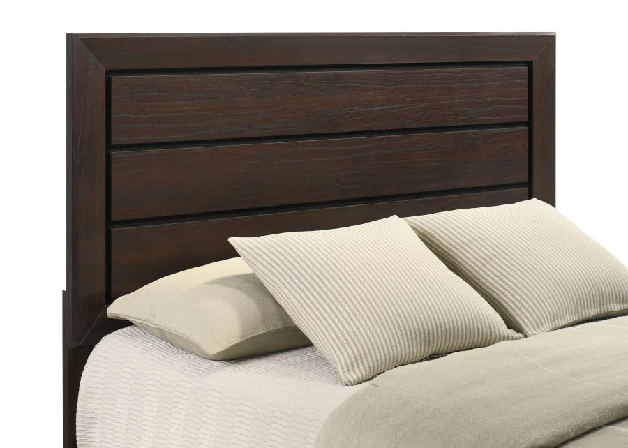 Kauffman 5-Piece Eastern King Bedroom Set with High Straight Headboard - Image 13
