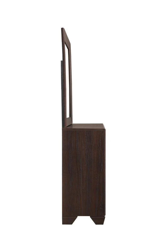 Kauffman Dark Cocoa Rectangular Mirror - Image 8