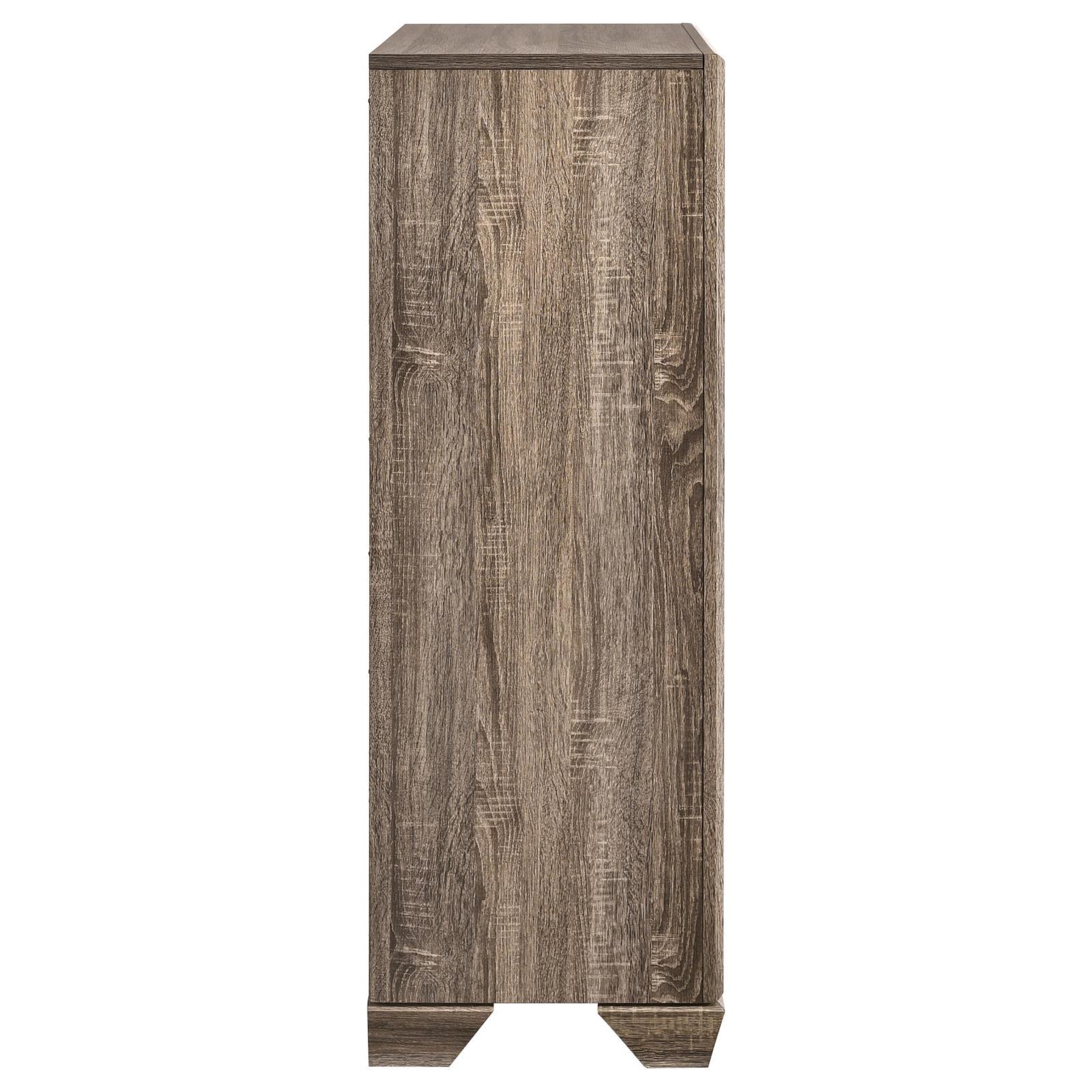 Kauffman Washed Taupe 5-Drawer Chest - Image 9