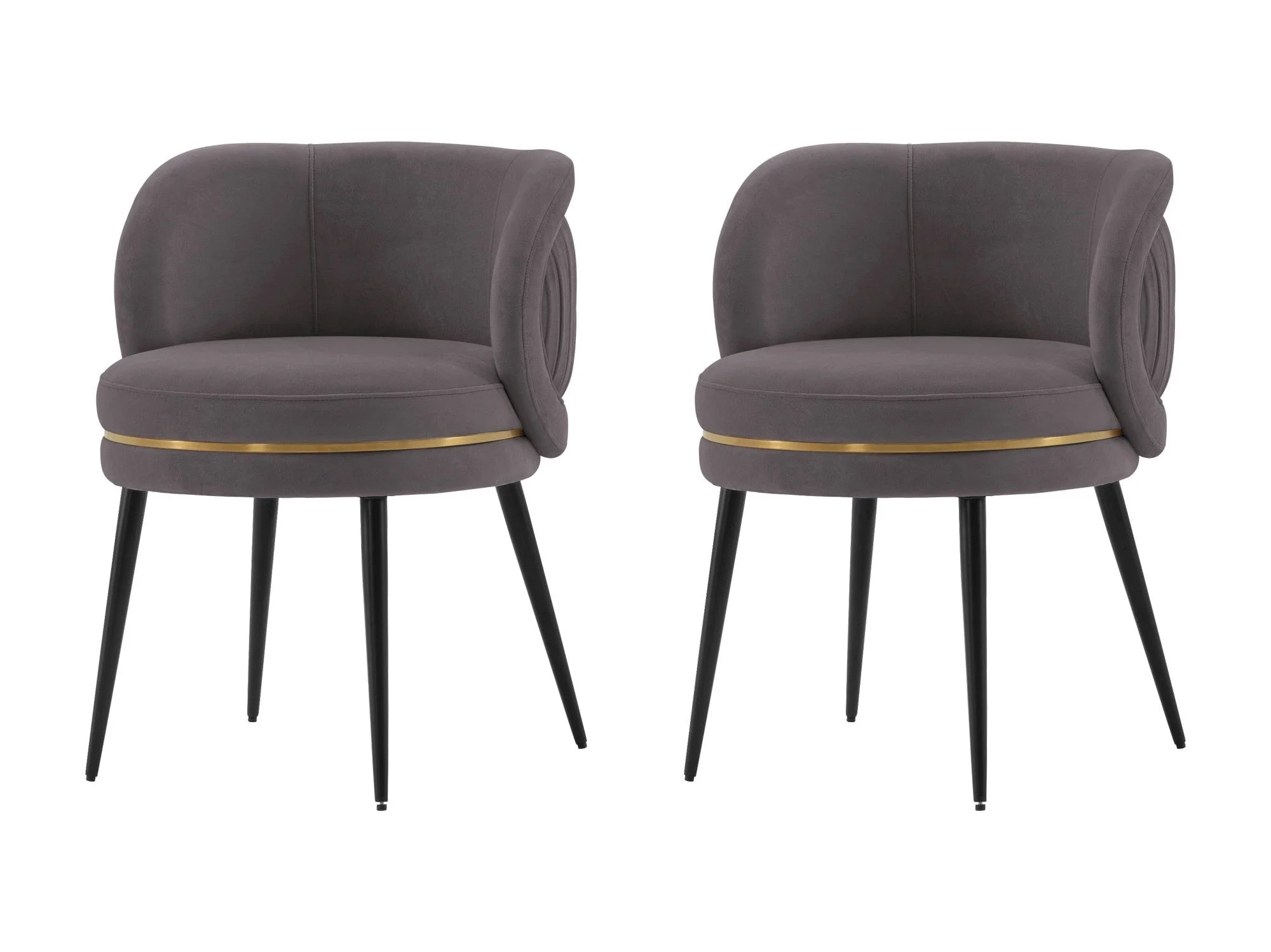 Kaya Dining Chair in Grey (set of 2)
