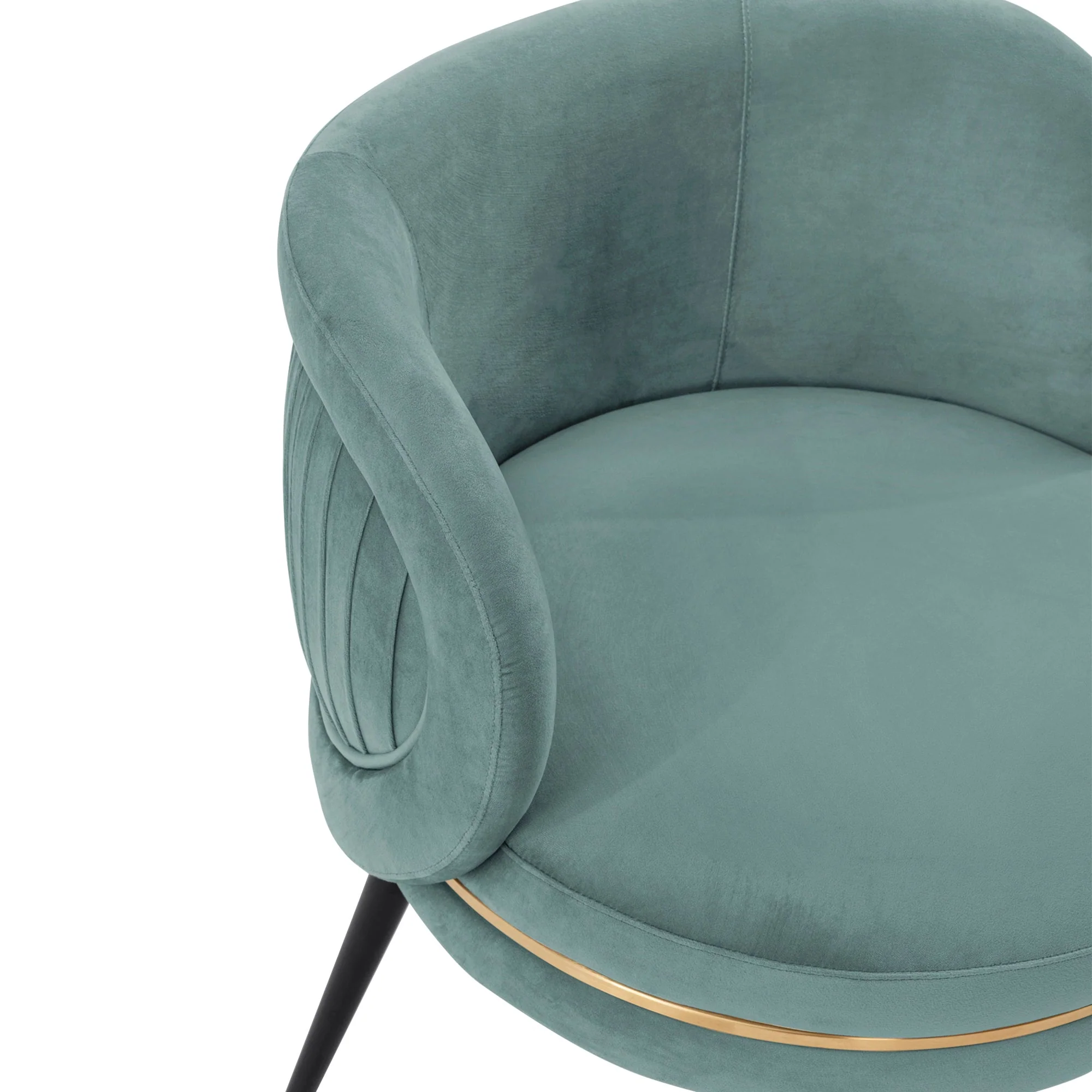 Kaya Dining Chair in Mint Green - Image 4