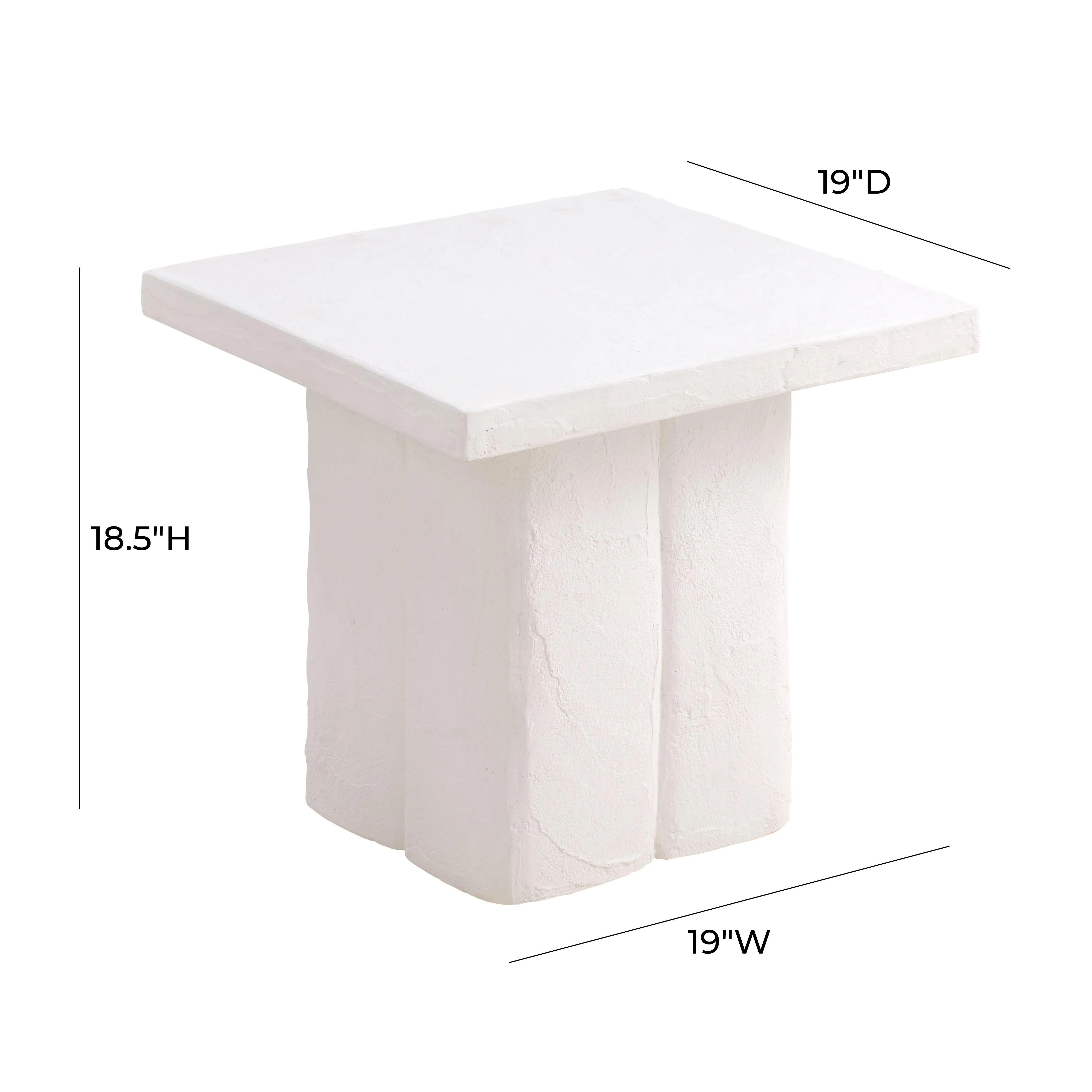 Kayla Concrete Indoor / Outdoor Side Table - Image 12
