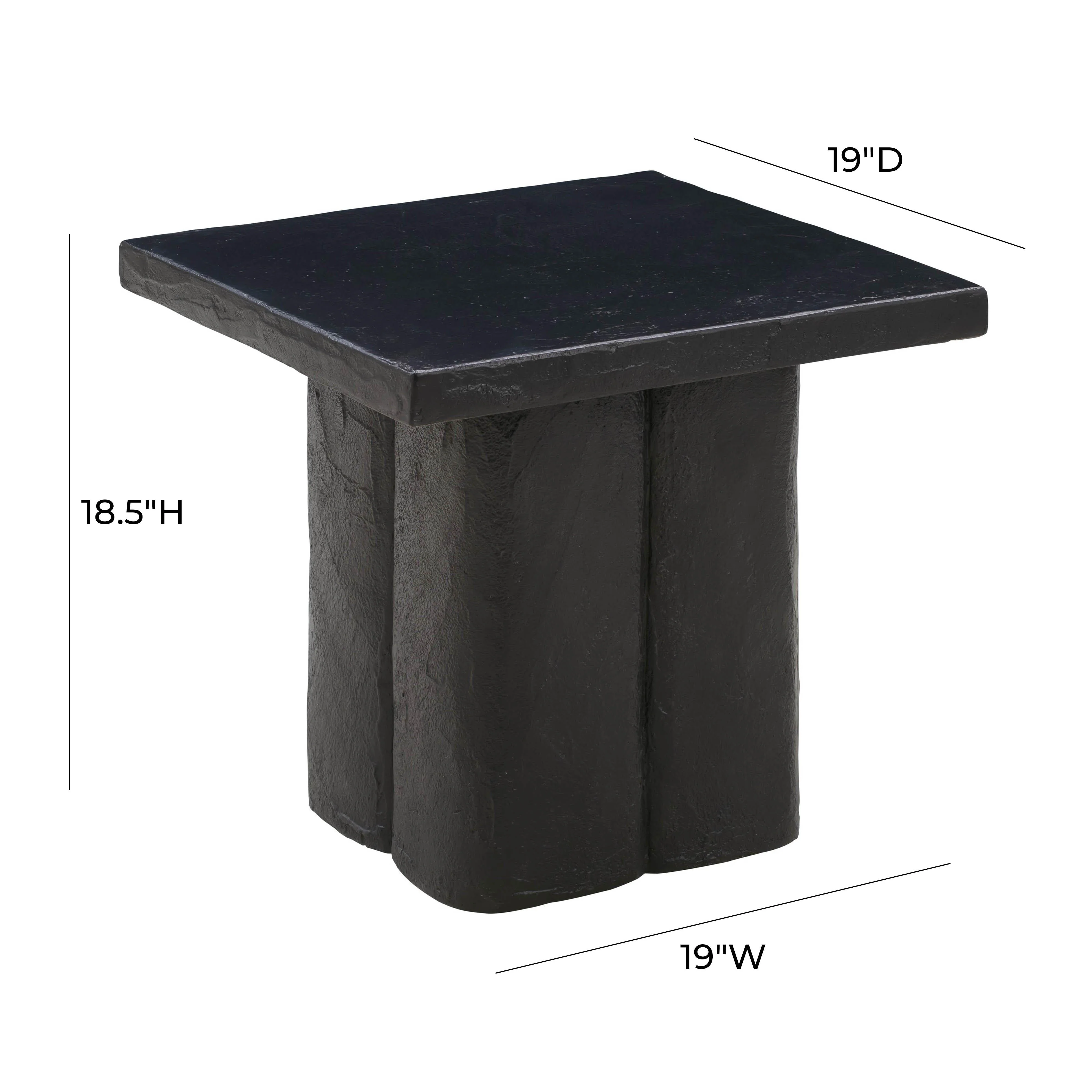 Kayla Concrete Indoor / Outdoor Side Table - Image 6