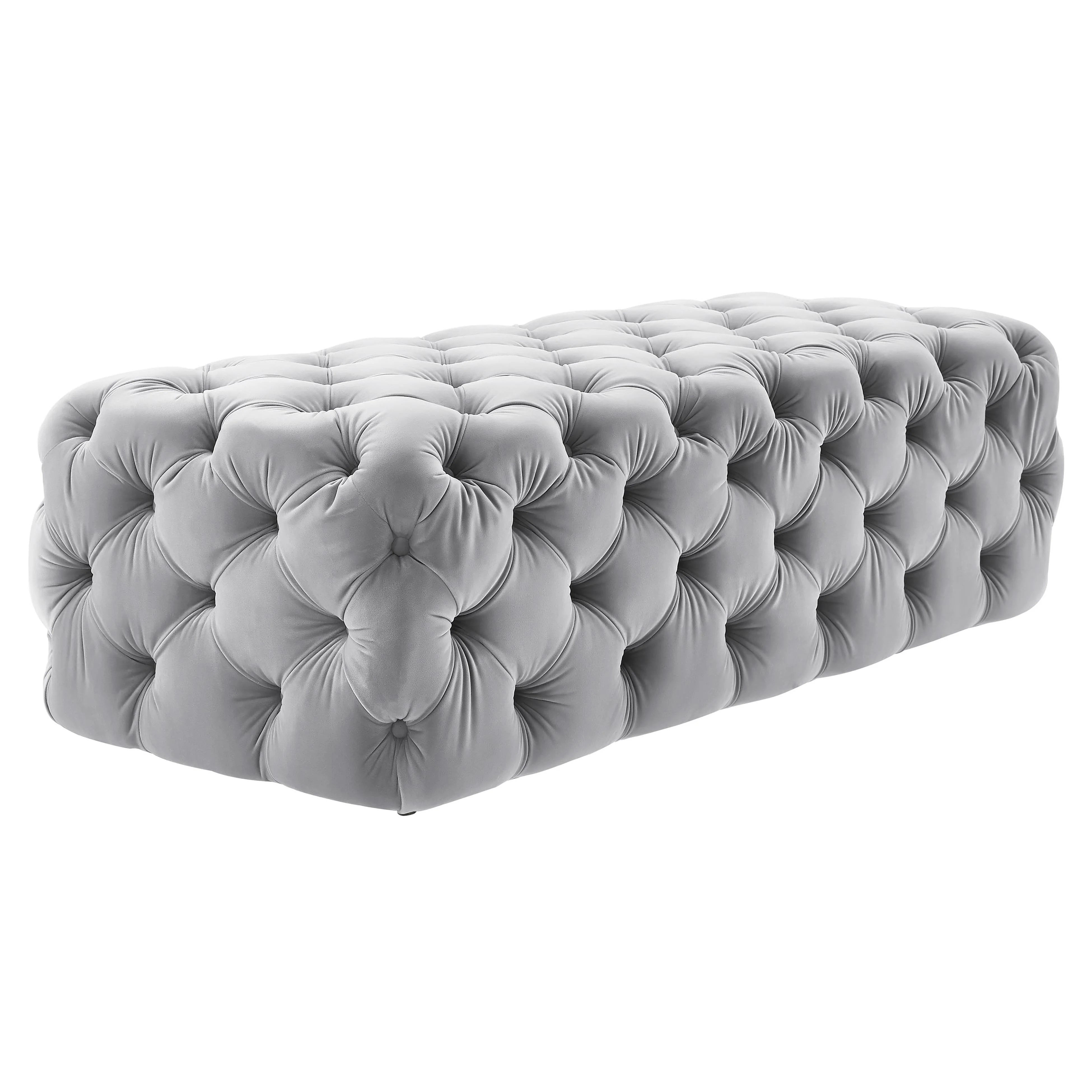 Kaylee Velvet Ottoman - Image 21