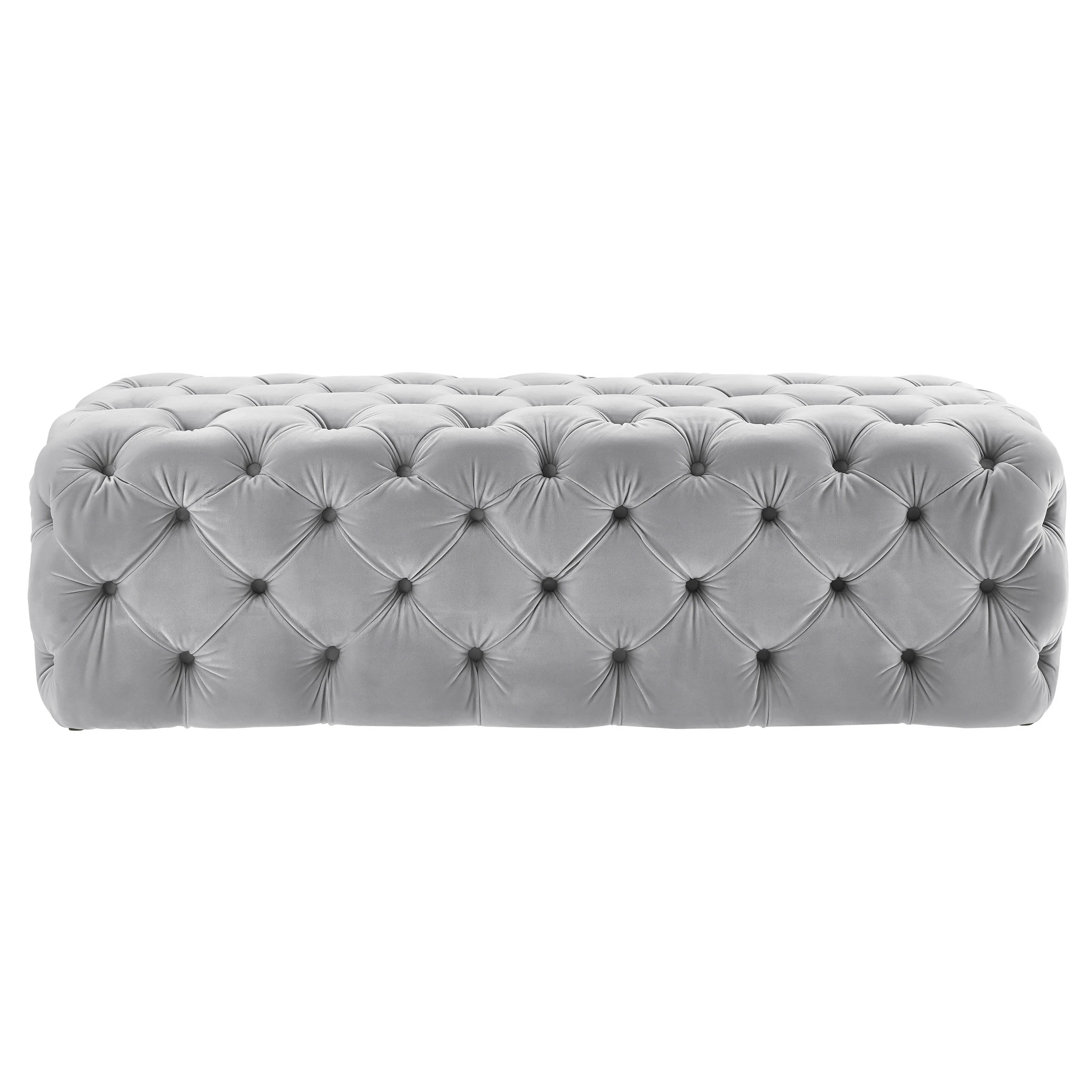 Kaylee Velvet Ottoman - Image 22