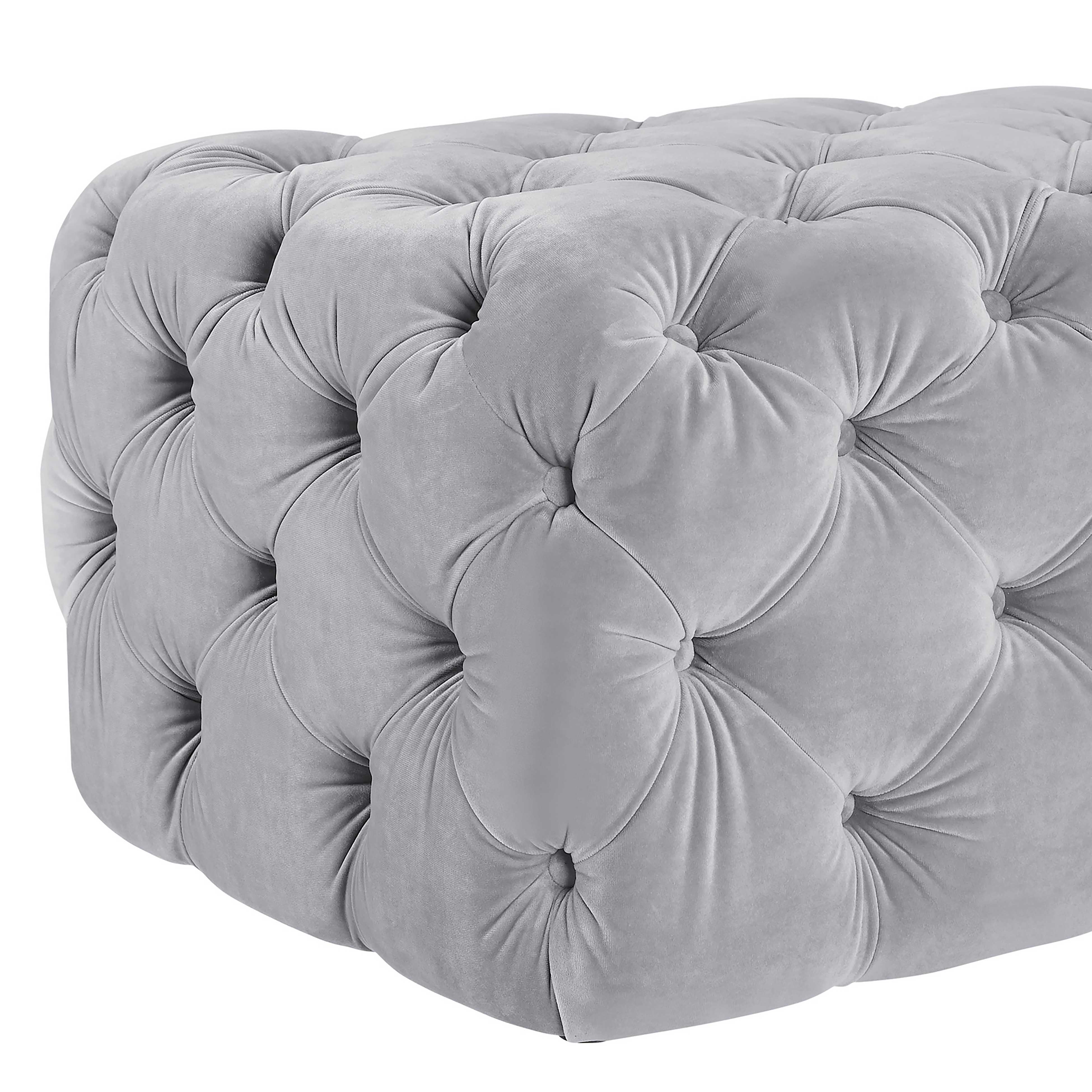 Kaylee Velvet Ottoman - Image 23
