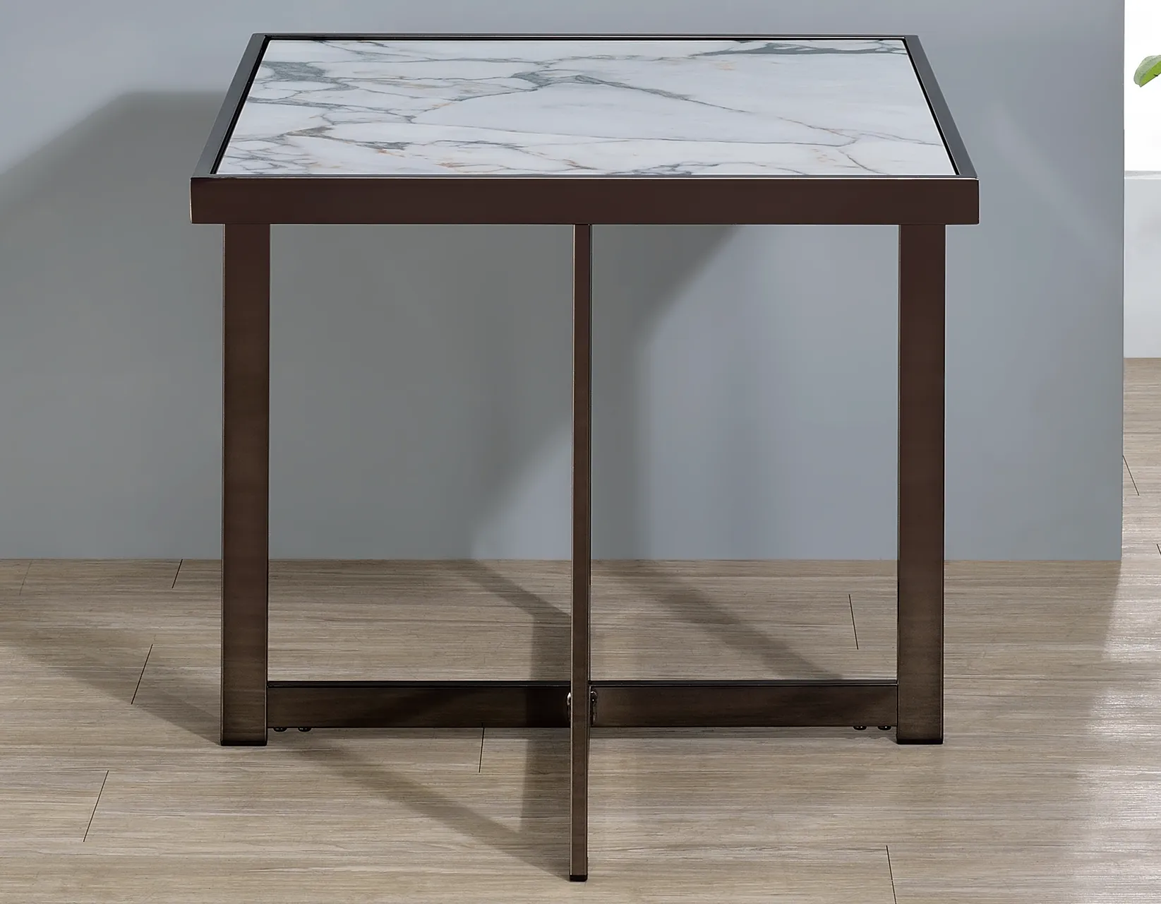 Kayley 23.25″ Sintered Stone End Table - Image 2