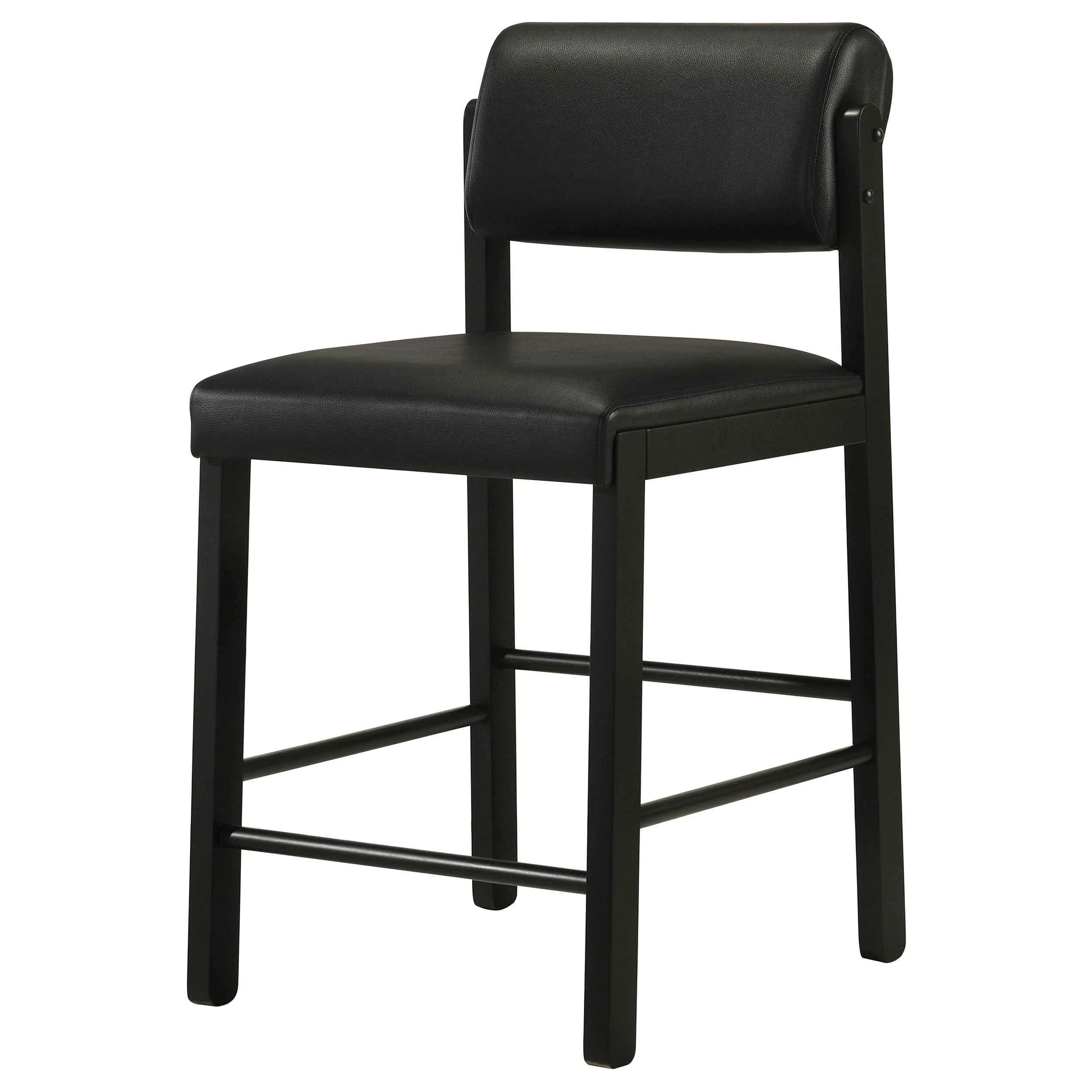 Kehoe Black Upholstered Counter Height Chair (Set of 2) - Image 5