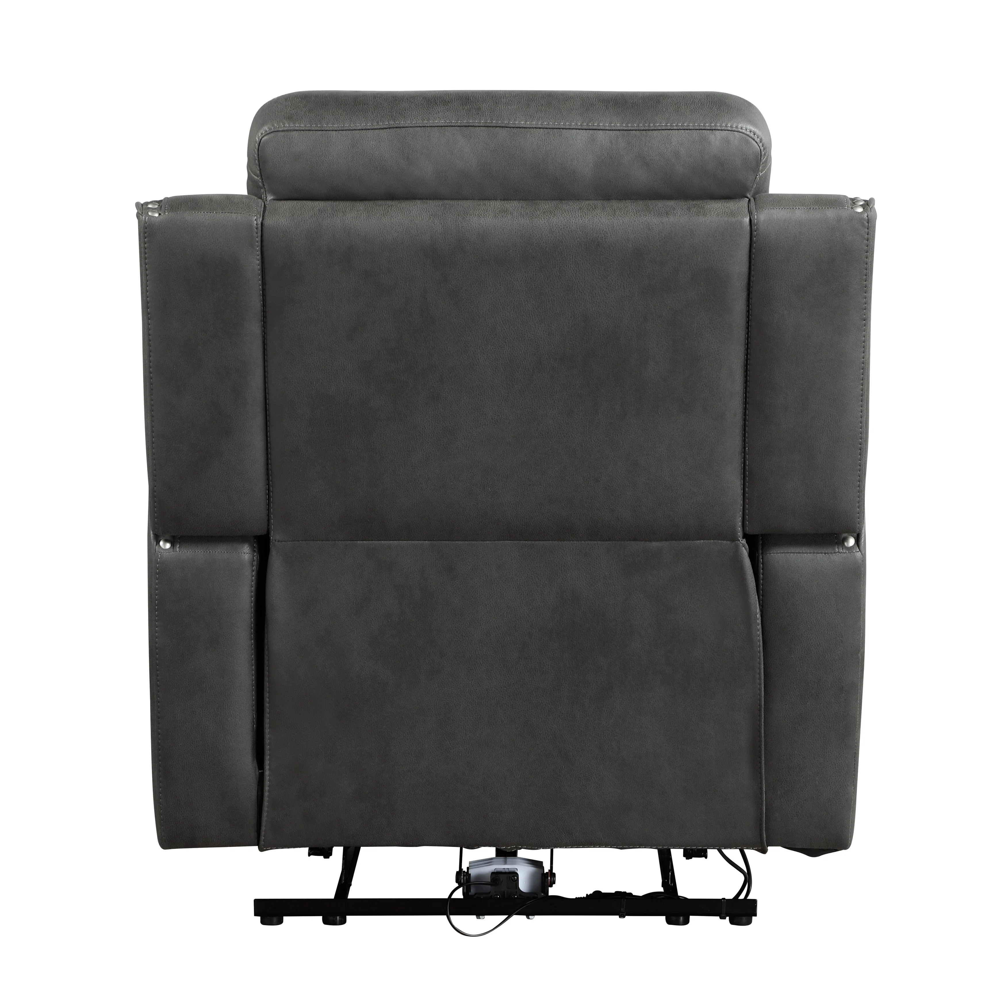 Kellen Smoky Gray Double Reclining Living Room Set - Image 16