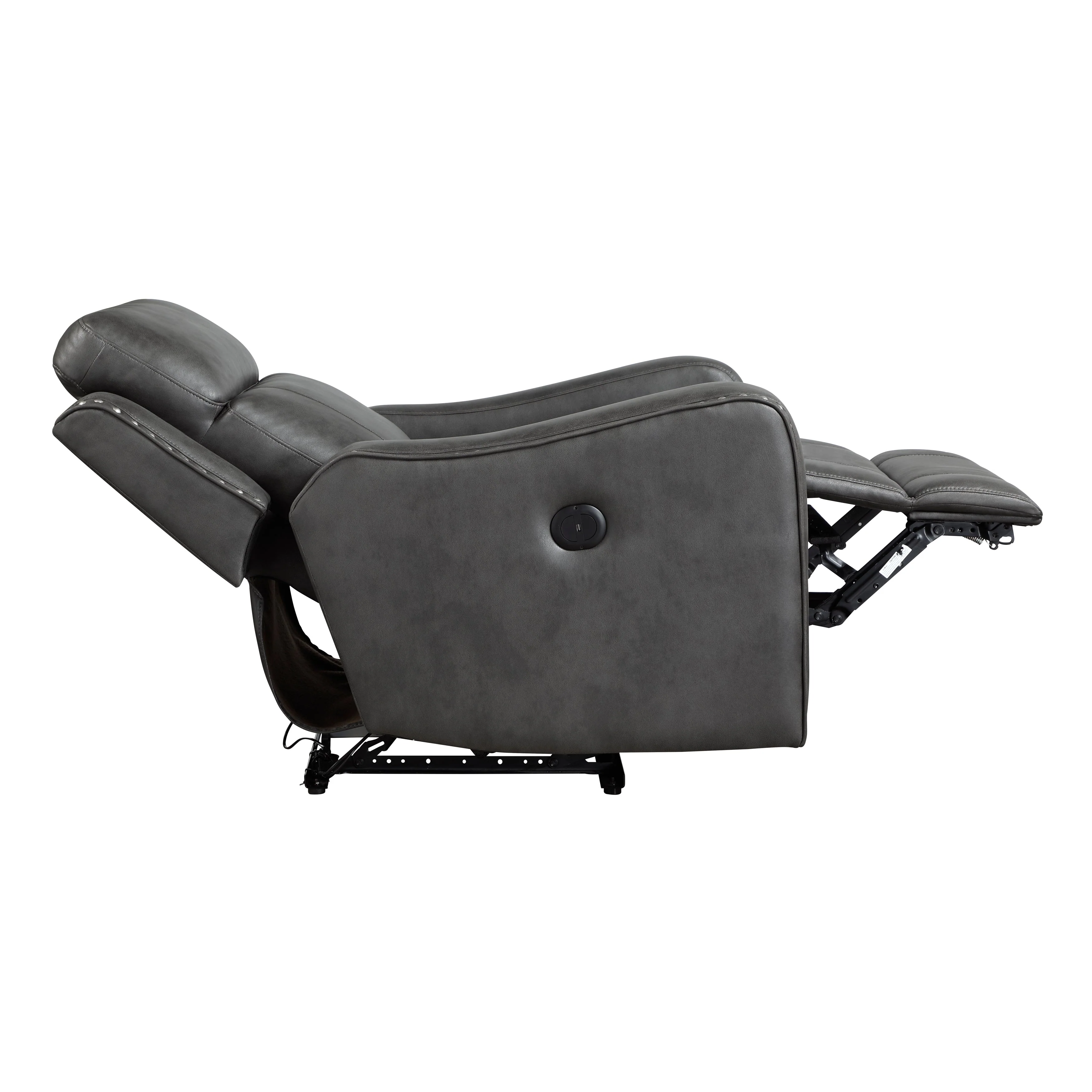 Kellen Smoky Gray Power Reclining Chair - Image 9