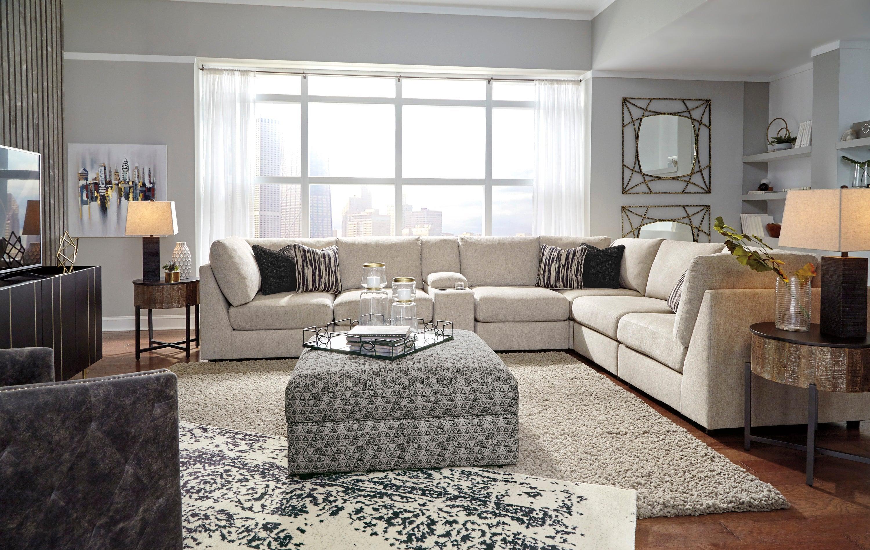 Kellway Bisque 7-Piece Modular Sectional - Image 3