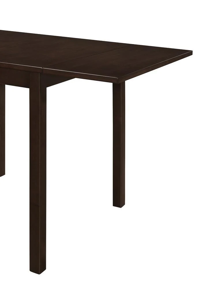 Kelso Cappuccino Rectangular Dining Table with Drop Leaf - Image 6