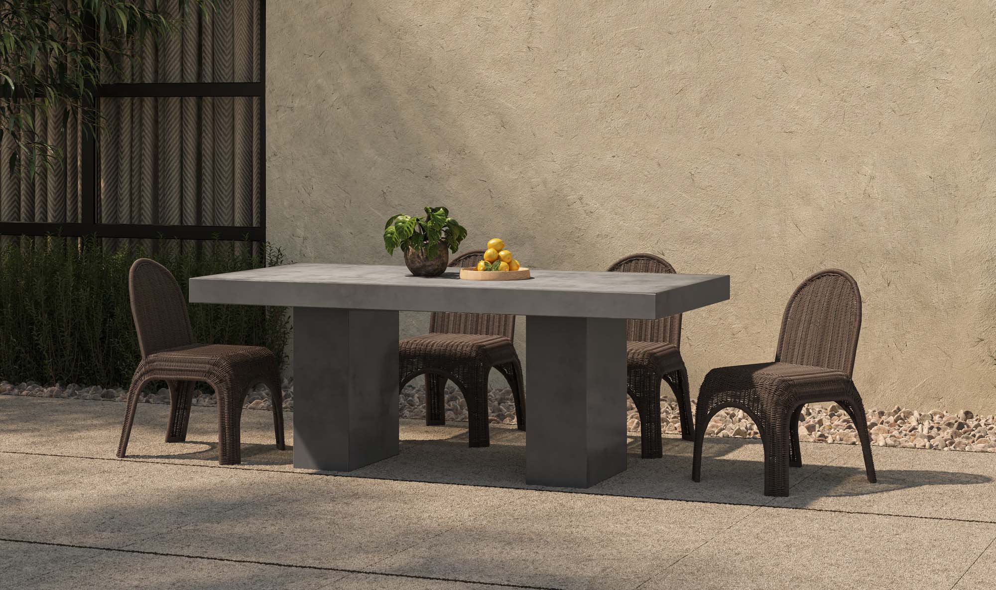 Kendall Outdoor Dining Chair Brown - Image 11