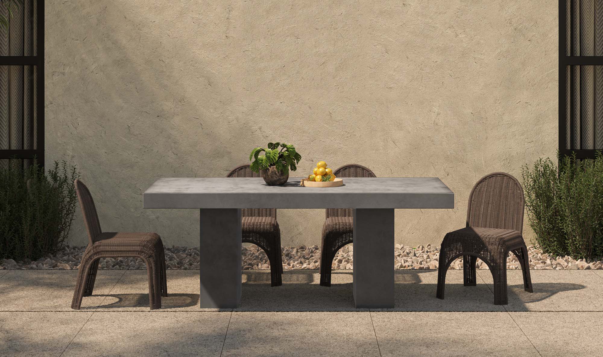 Kendall Outdoor Dining Chair Brown - Image 12
