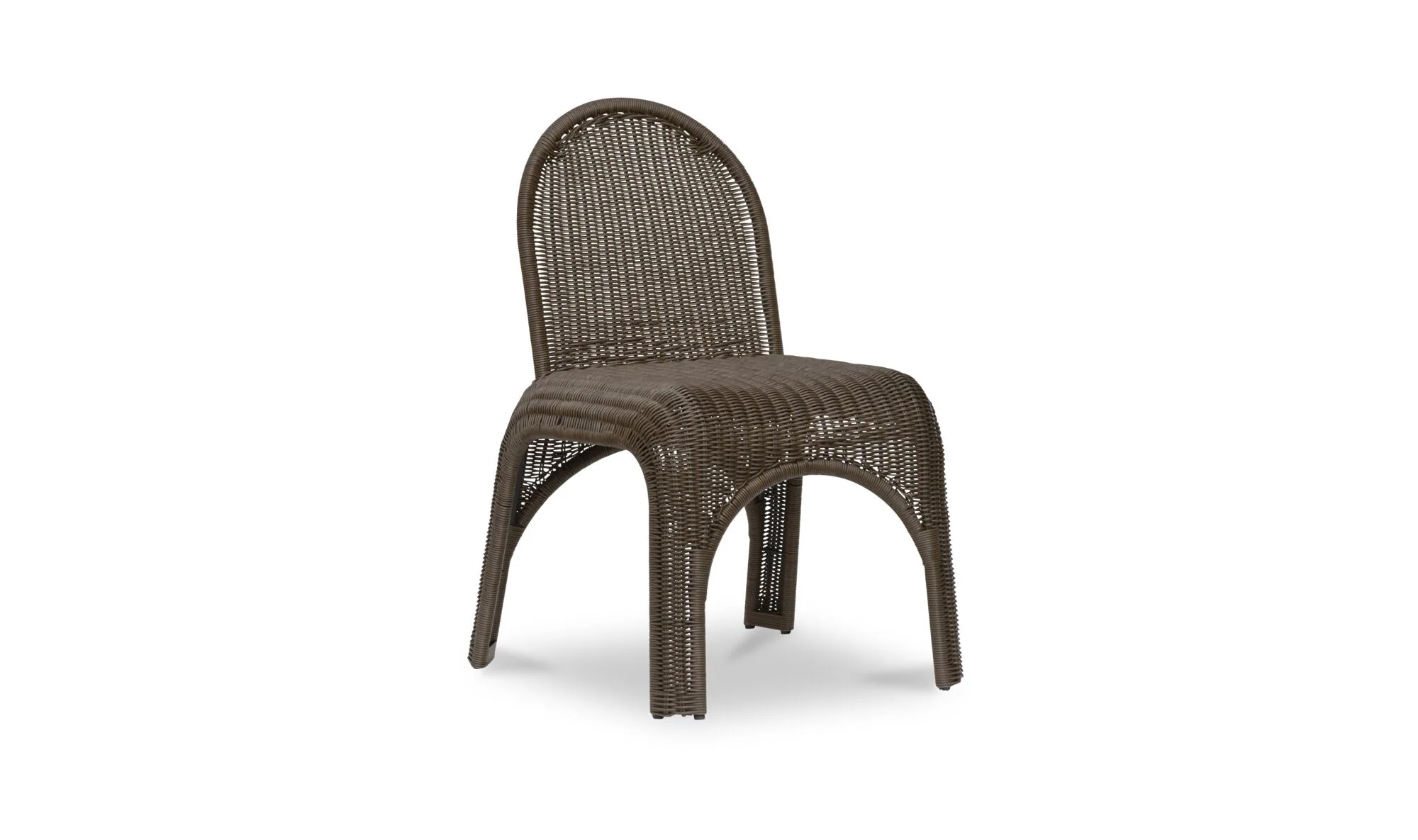 Kendall Outdoor Dining Chair Brown - Image 3