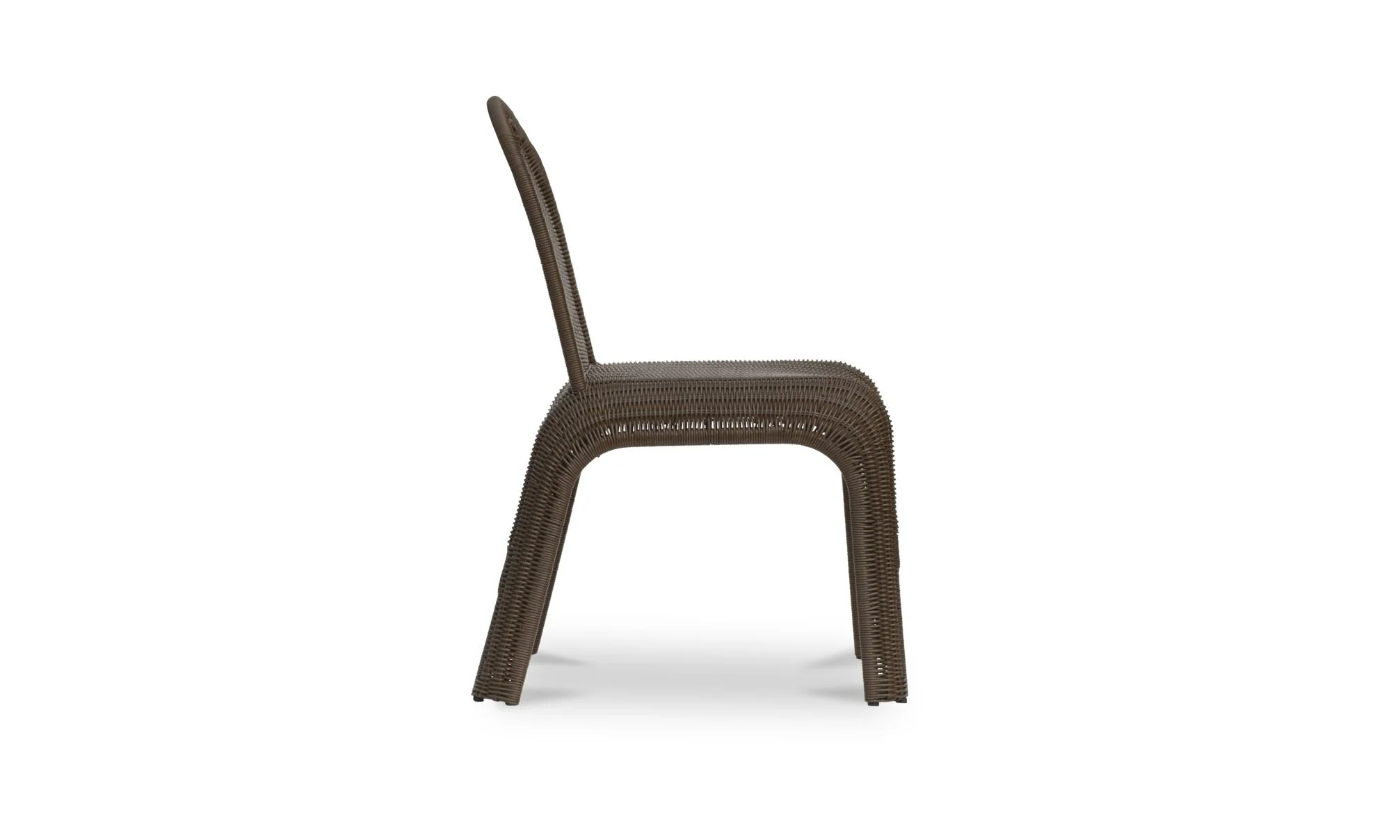 Kendall Outdoor Dining Chair Brown - Image 5