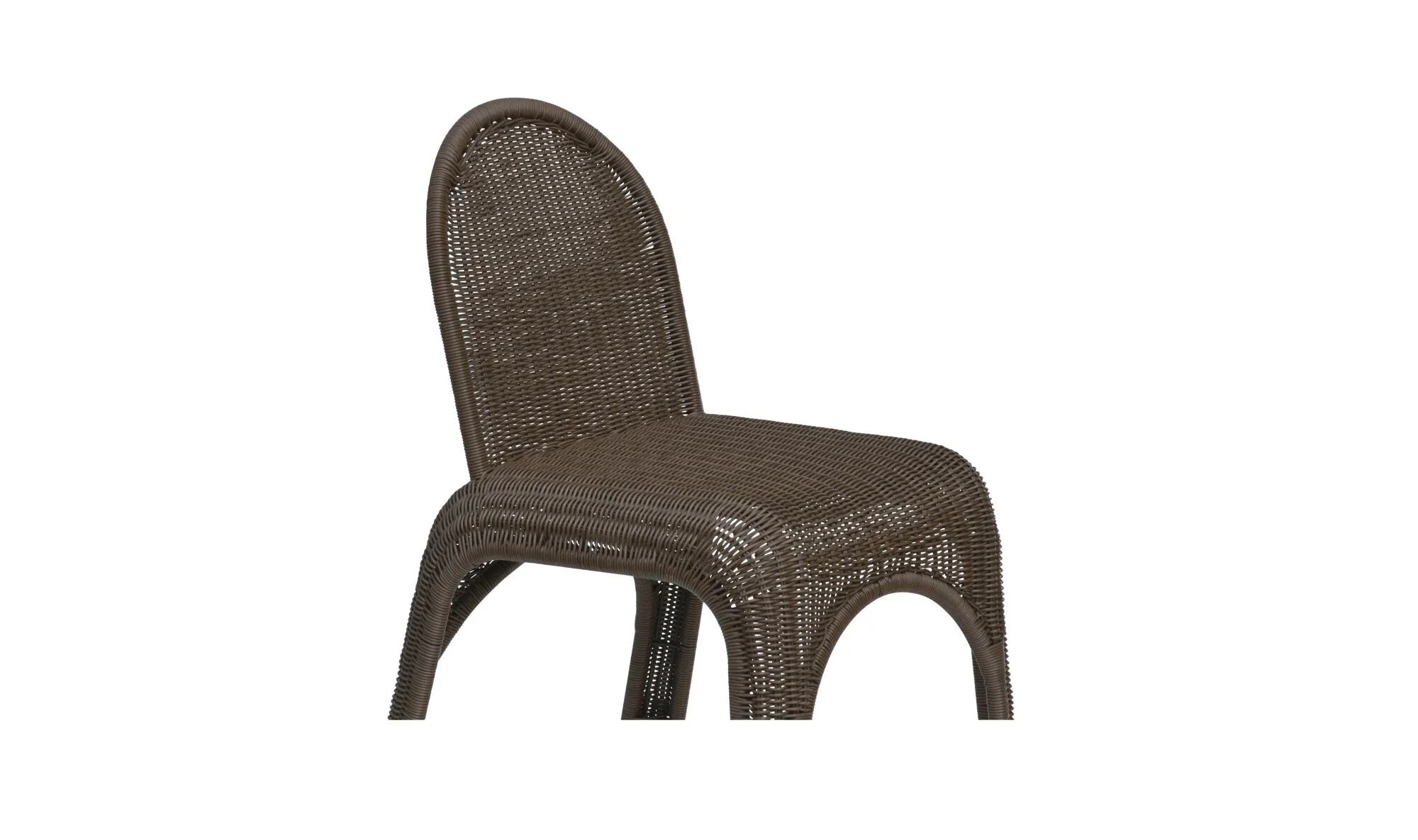 Kendall Outdoor Dining Chair Brown - Image 9