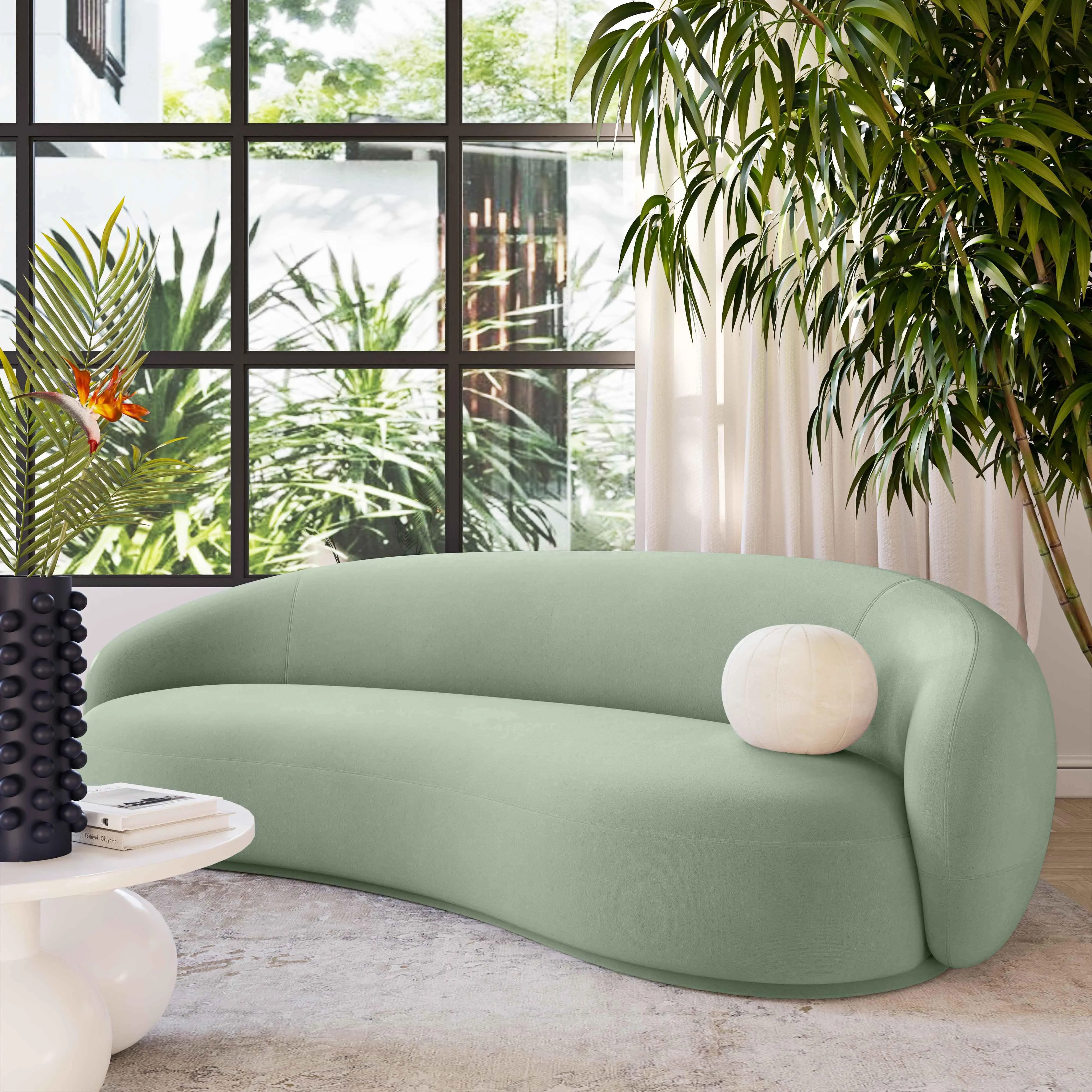 Kendall Velvet Sofa - Image 20