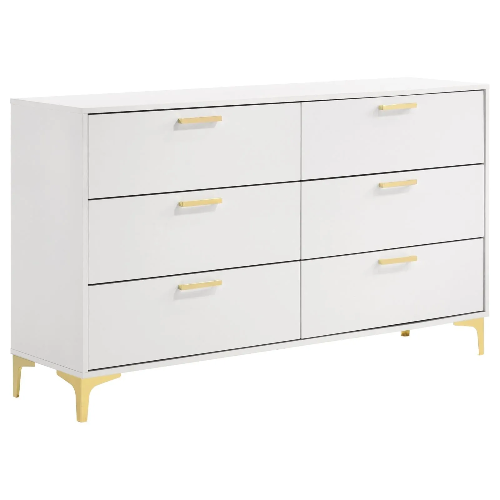 Kendall White 5-Piece Queen Bedroom Set - Image 8