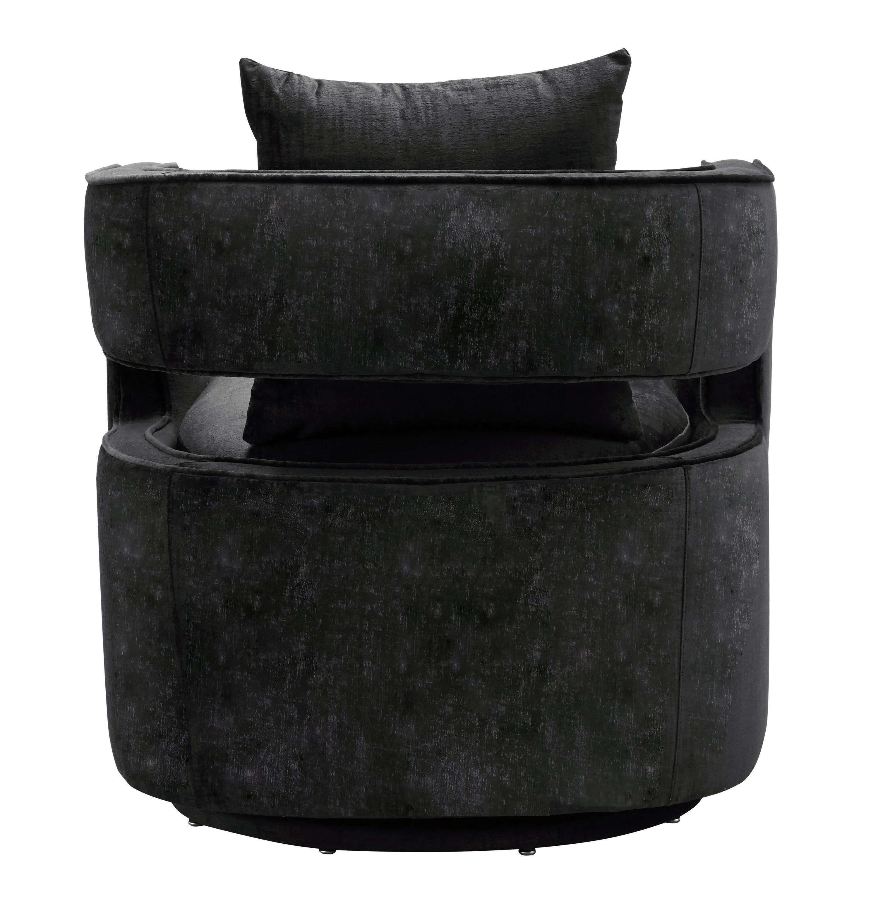 Kennedy Velvet Swivel Accent Chair - Image 21