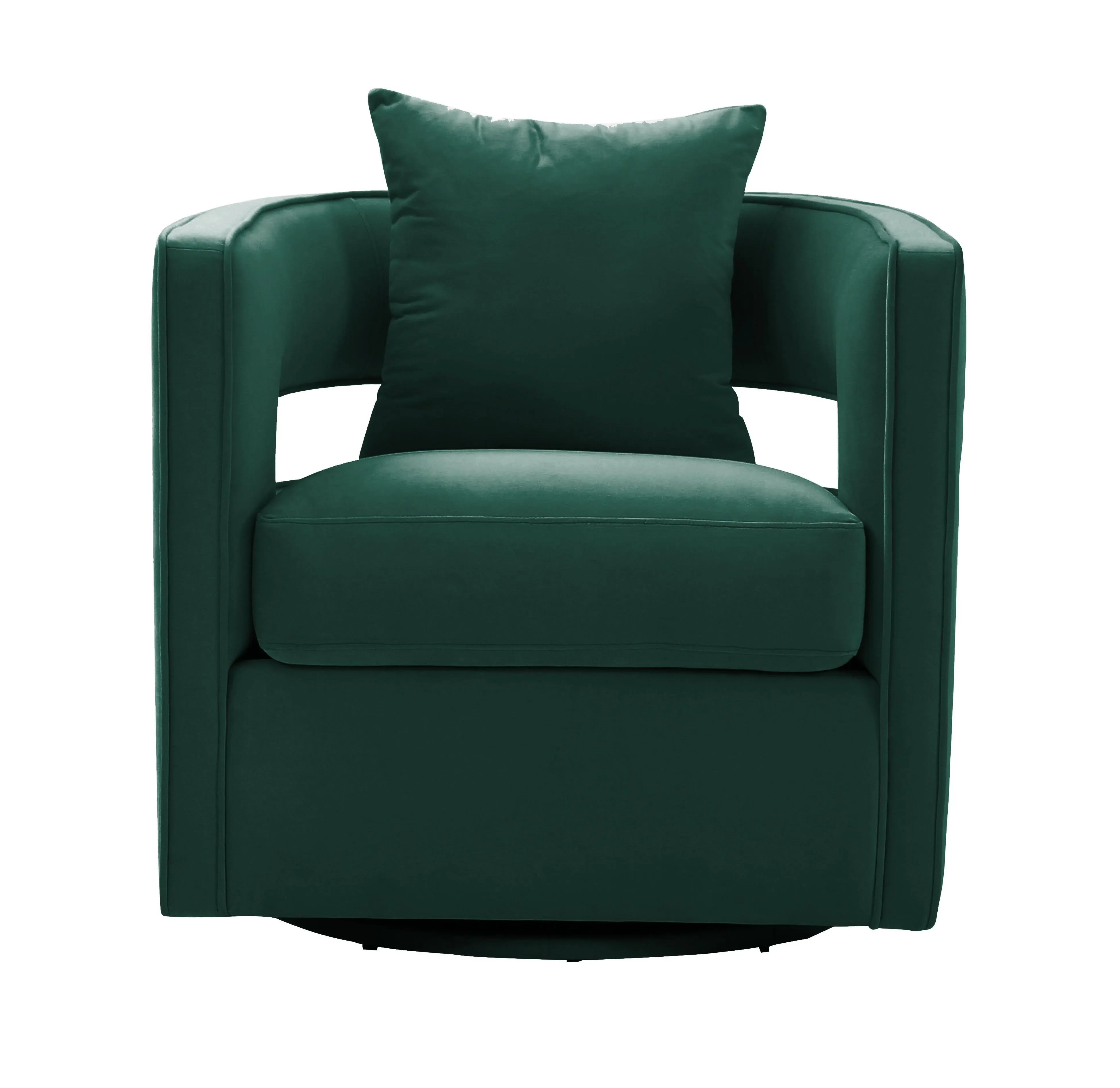 Kennedy Velvet Swivel Accent Chair - Image 29