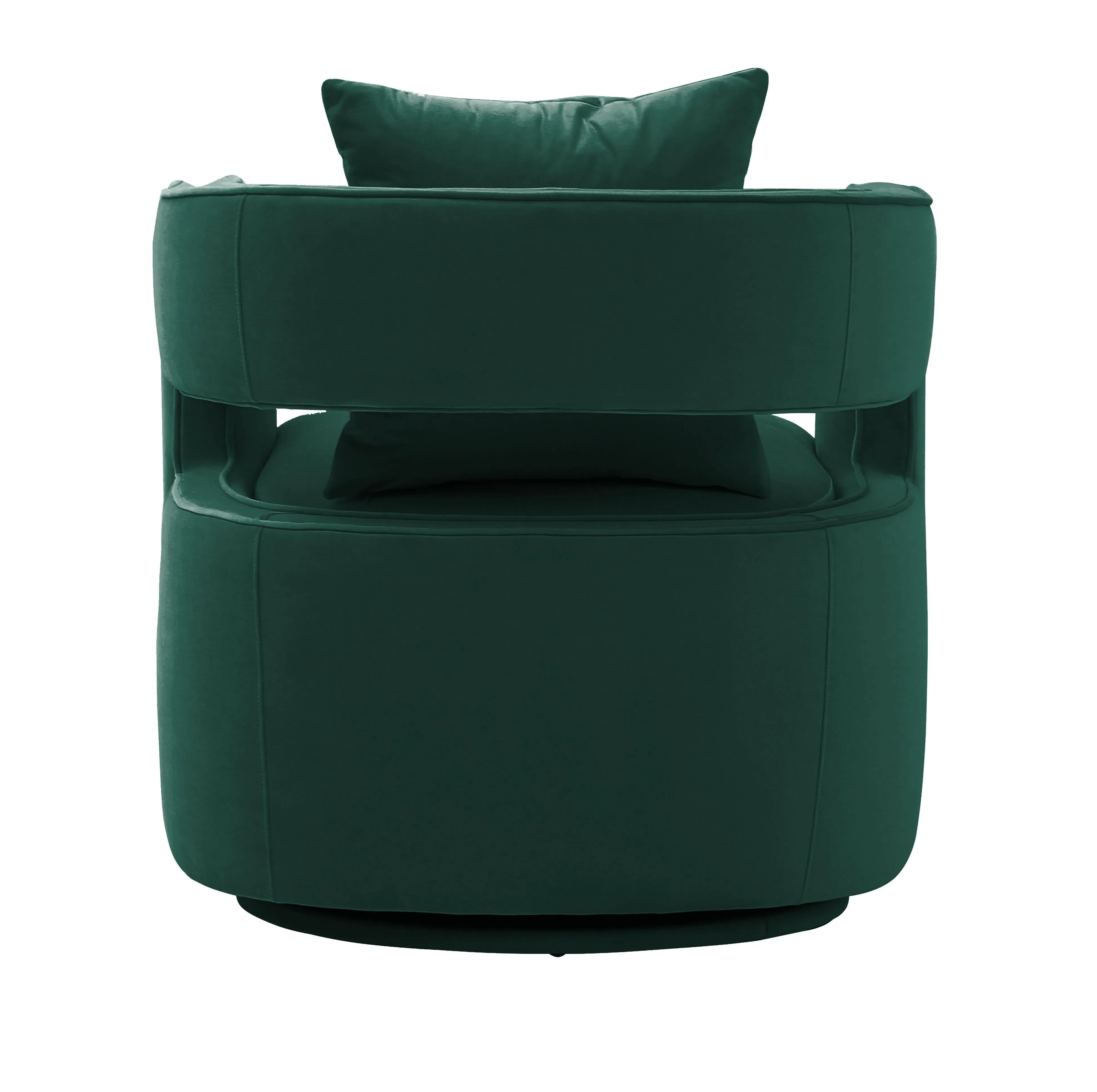 Kennedy Velvet Swivel Accent Chair - Image 30