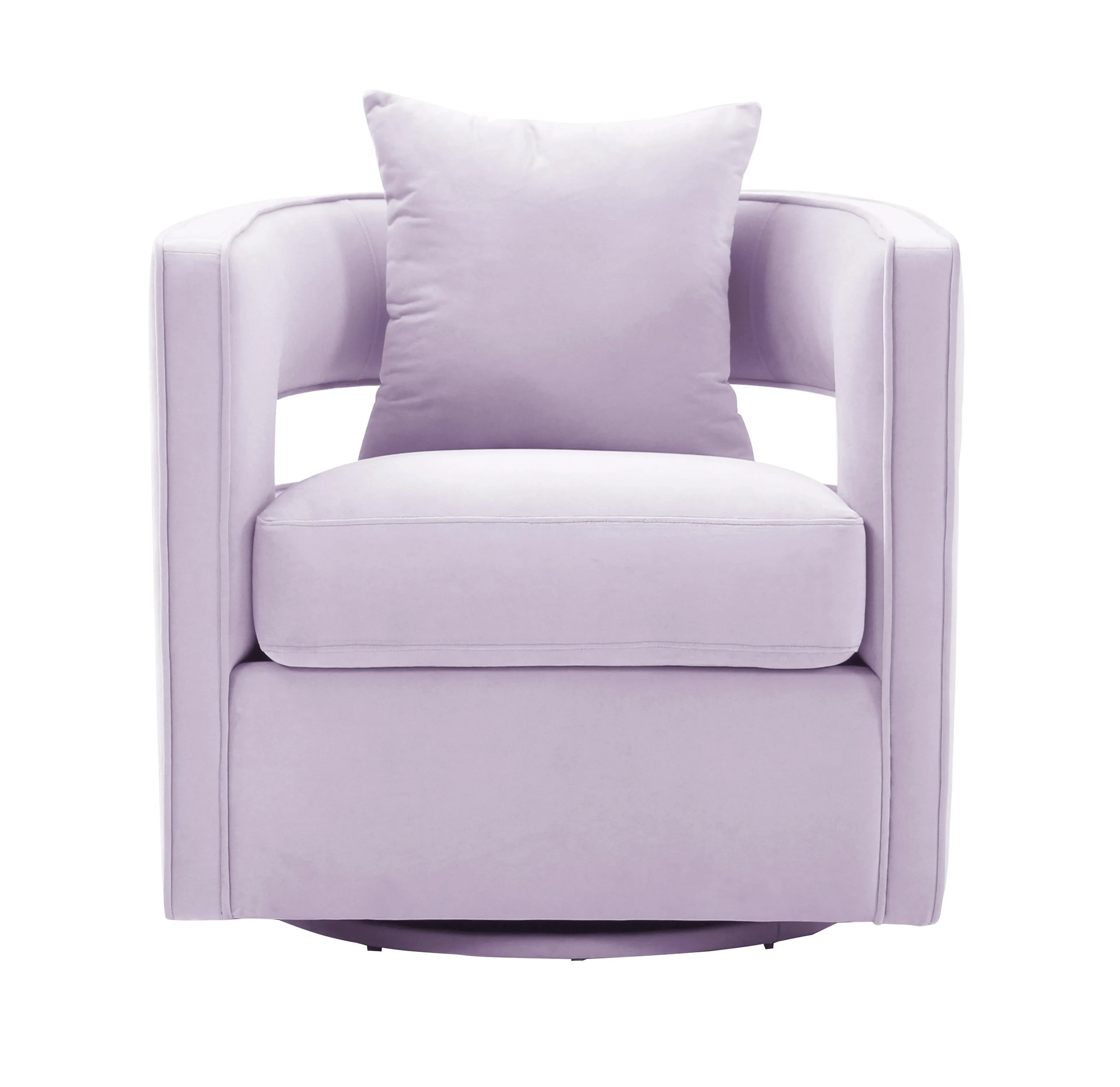 Kennedy Velvet Swivel Accent Chair - Image 42