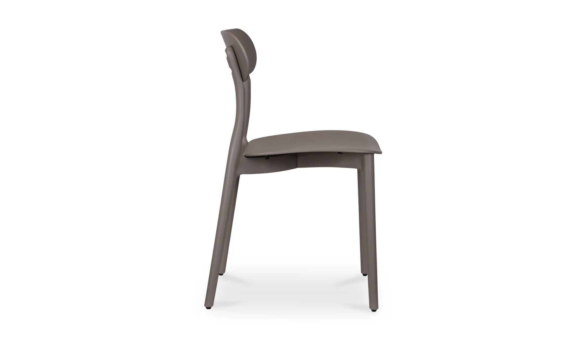 Kent Outdoor Dining Chair - Taupe - Image 3