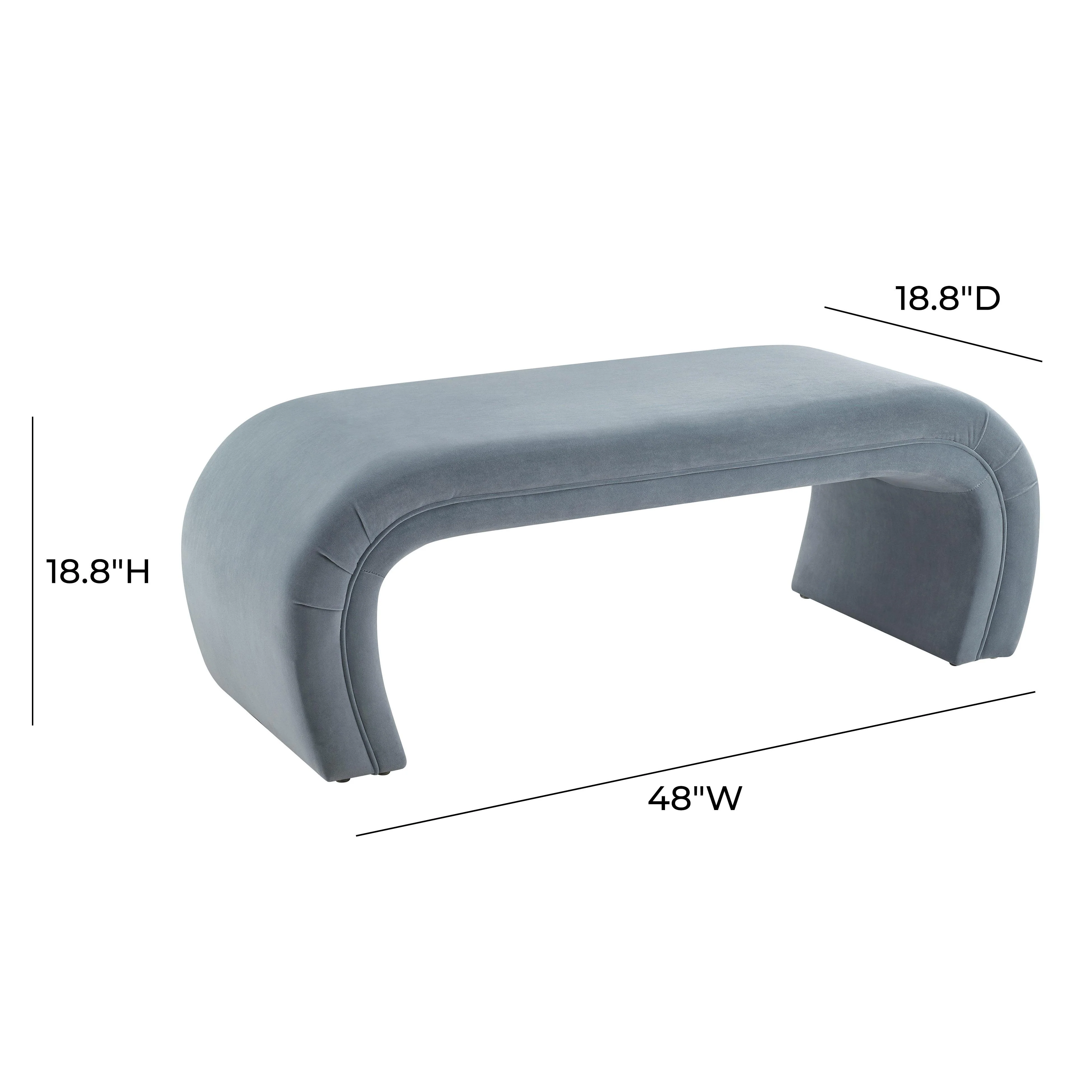 Kenya Velvet Bench - Image 28