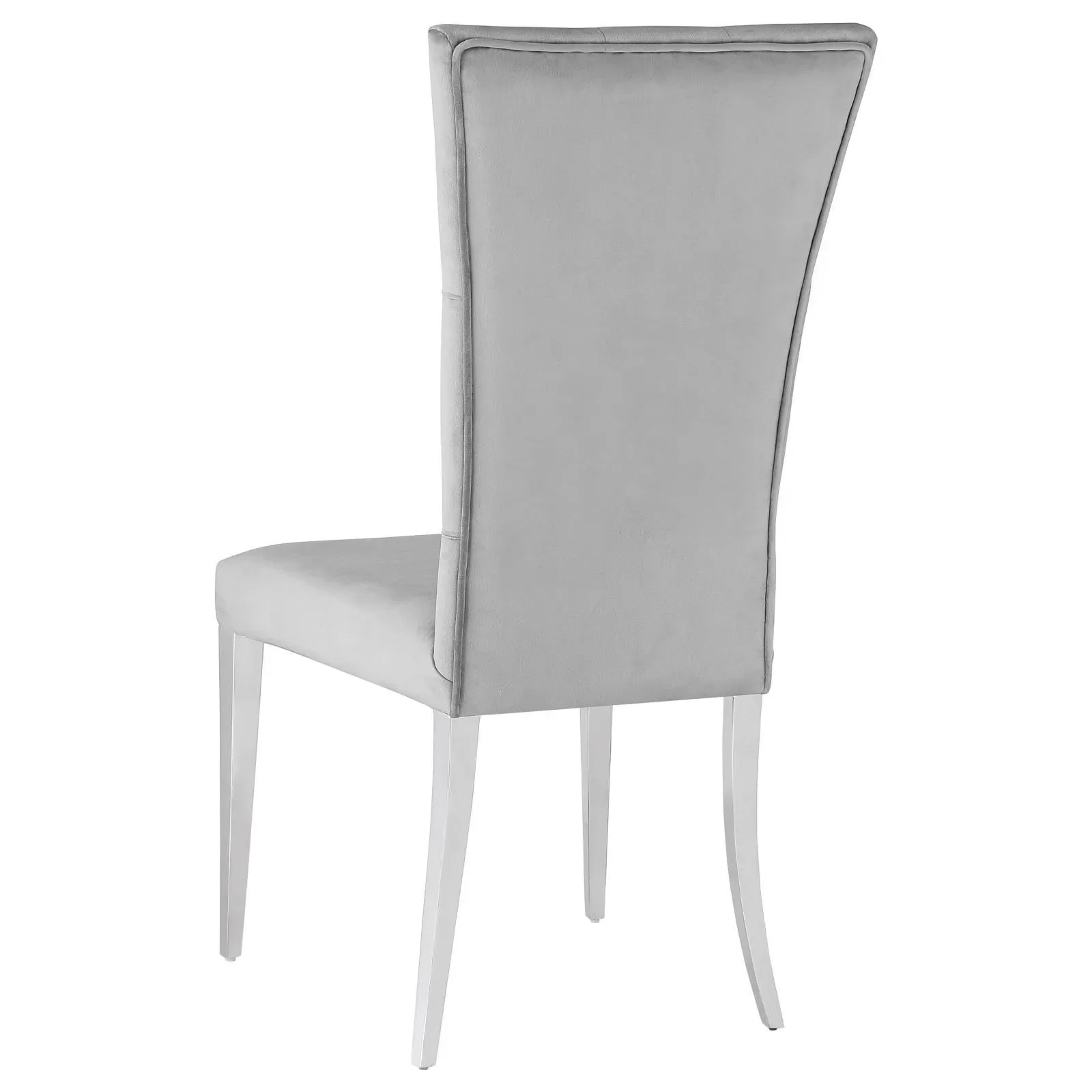 Kerwin Gray/Chrome 5-Piece Dining Set - Image 6