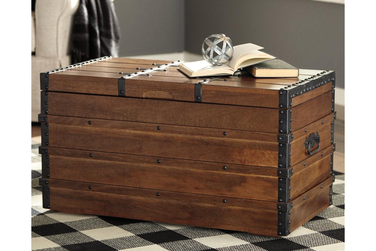 Kettleby Brown Storage Trunk - Image 10