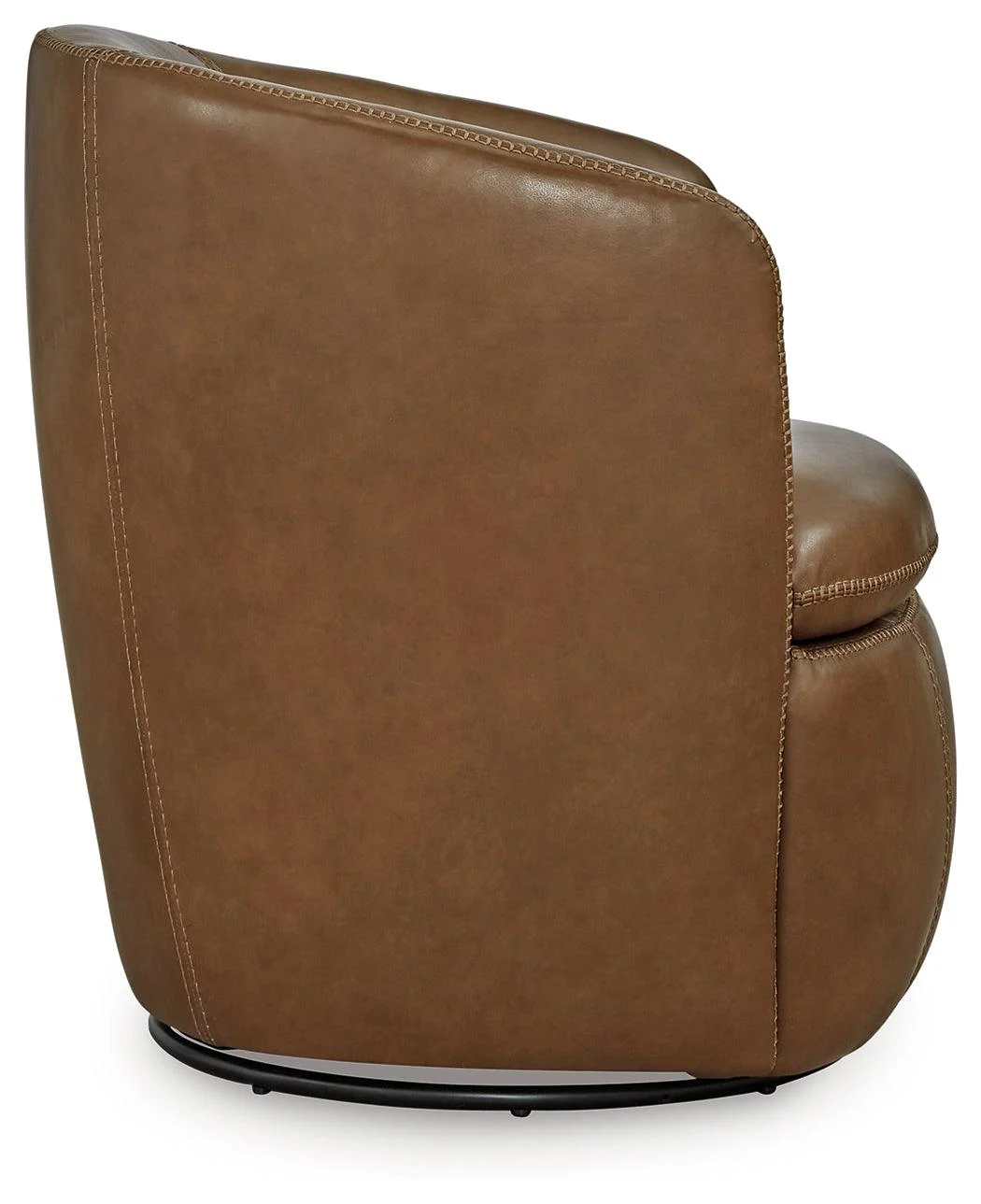 Kierreys Caramel Swivel Chair - Image 4
