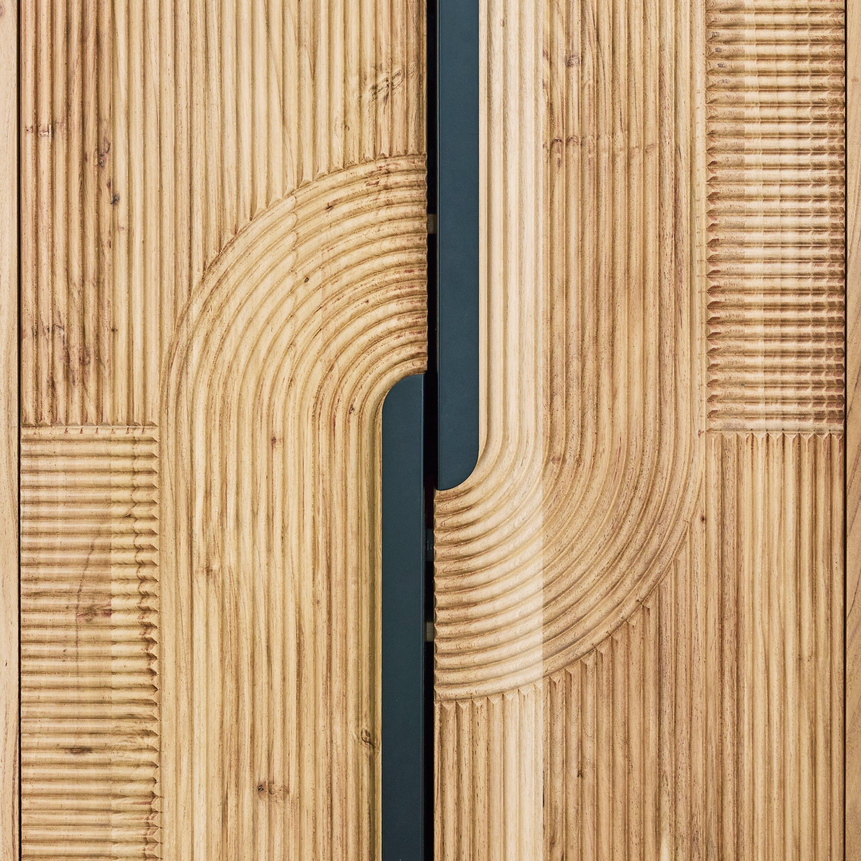 Kierwell Natural Accent Cabinet - Image 6