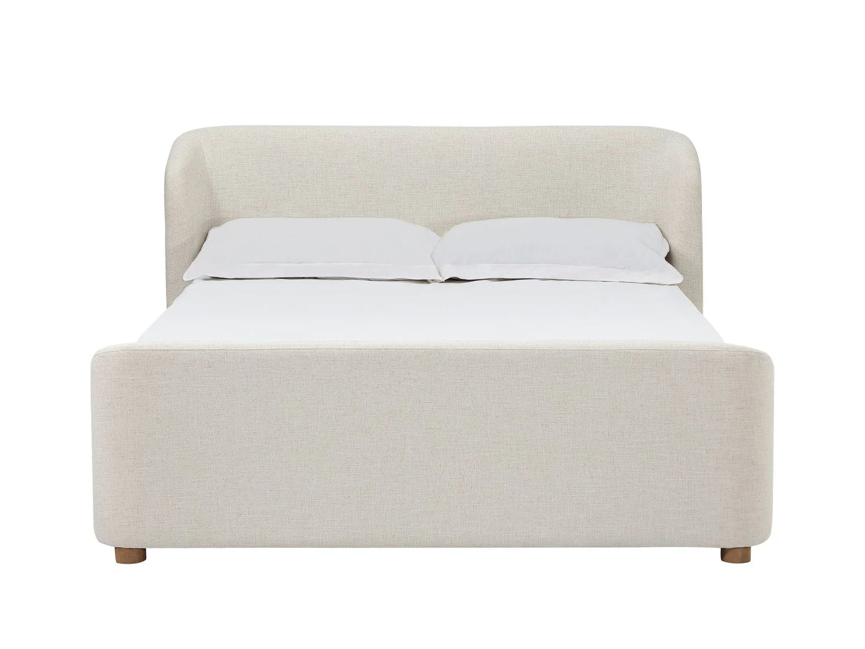 Kiki Whipped Honey Upholstered King Bed