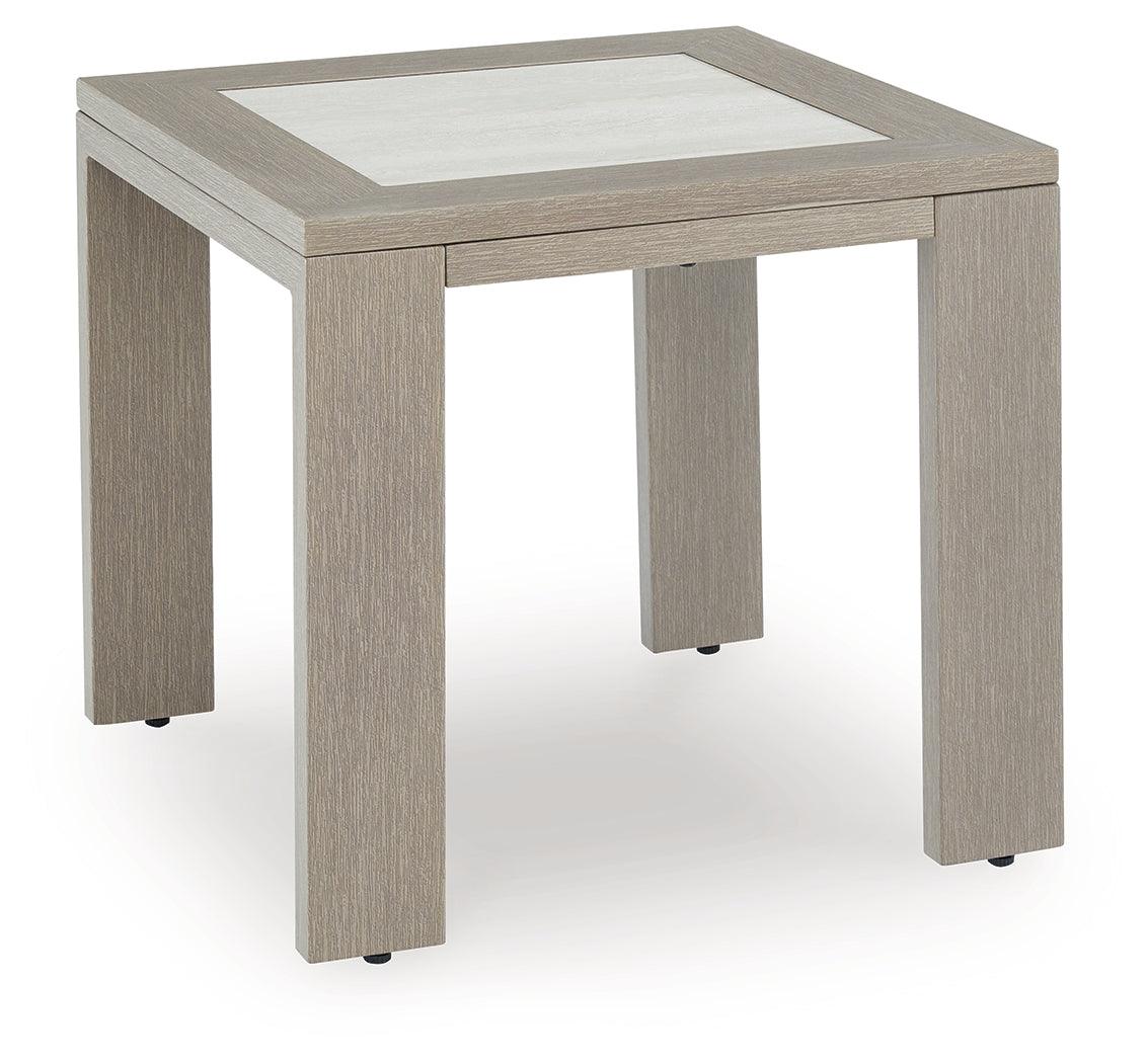 Kimpton Isle Brown Outdoor End Table - Image 5