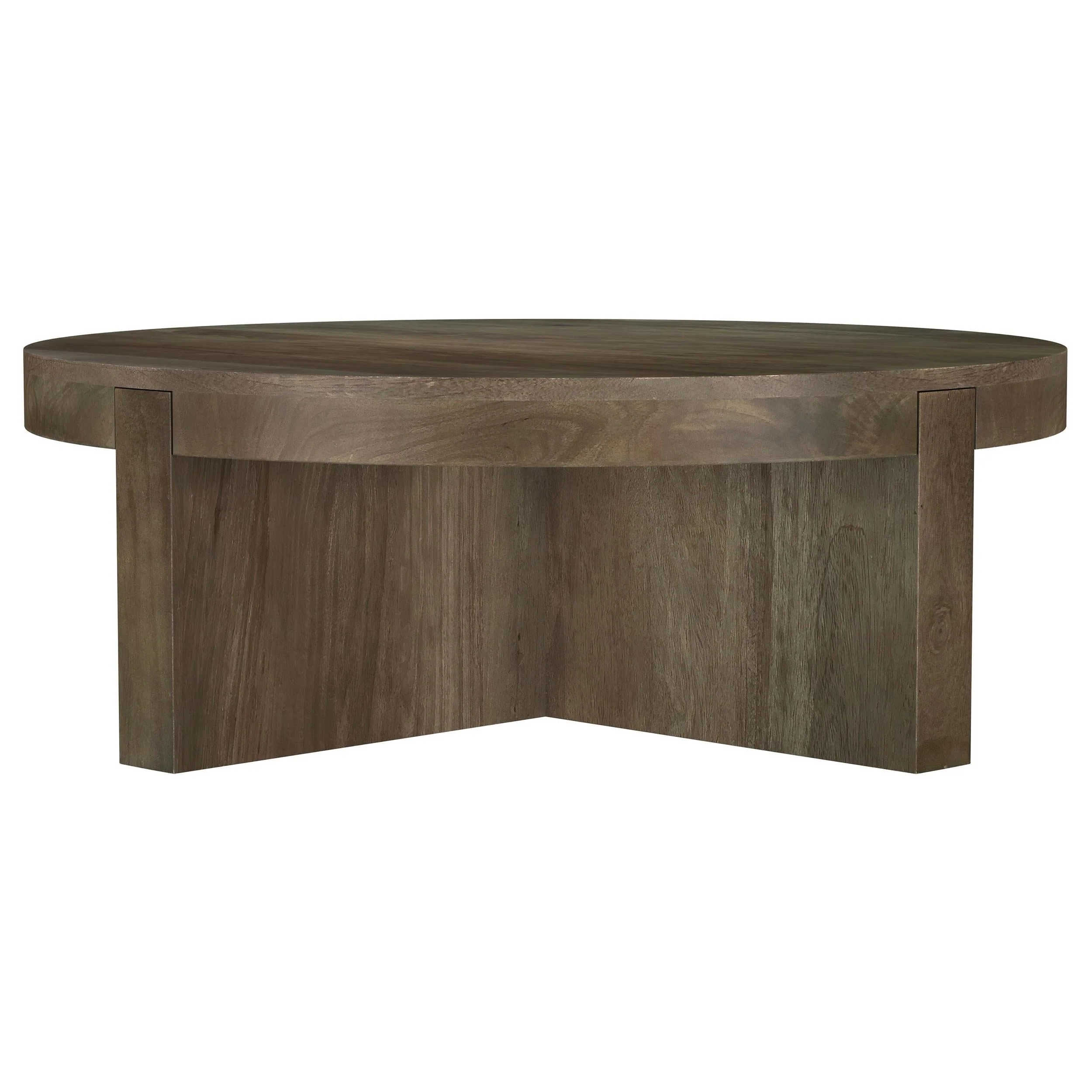 Kinkaid Brown 3-Piece Solid Wood Coffee and End Table Set - Image 9