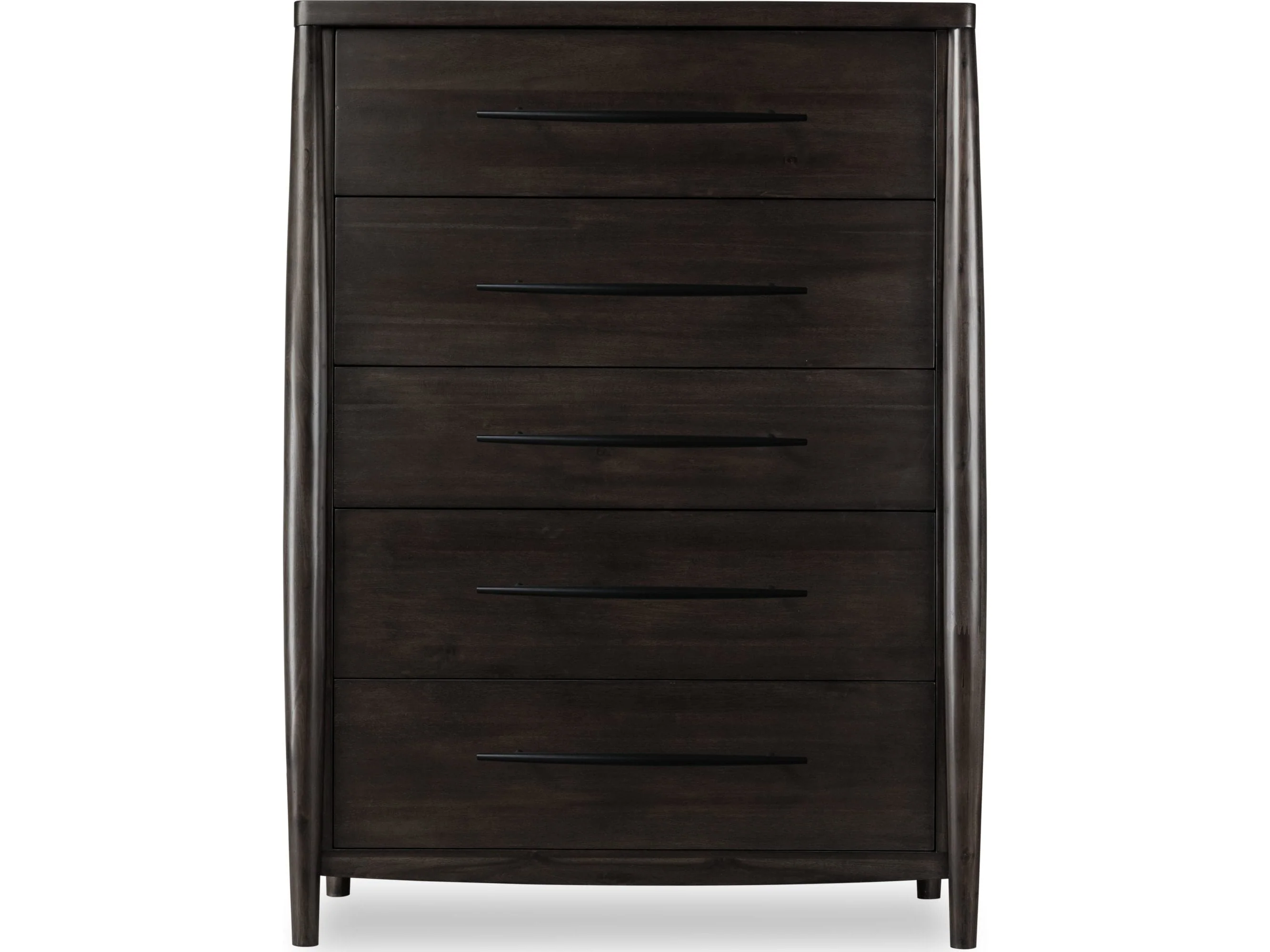 Koko Minx Five Drawer Acacia Wood Chest - Image 2