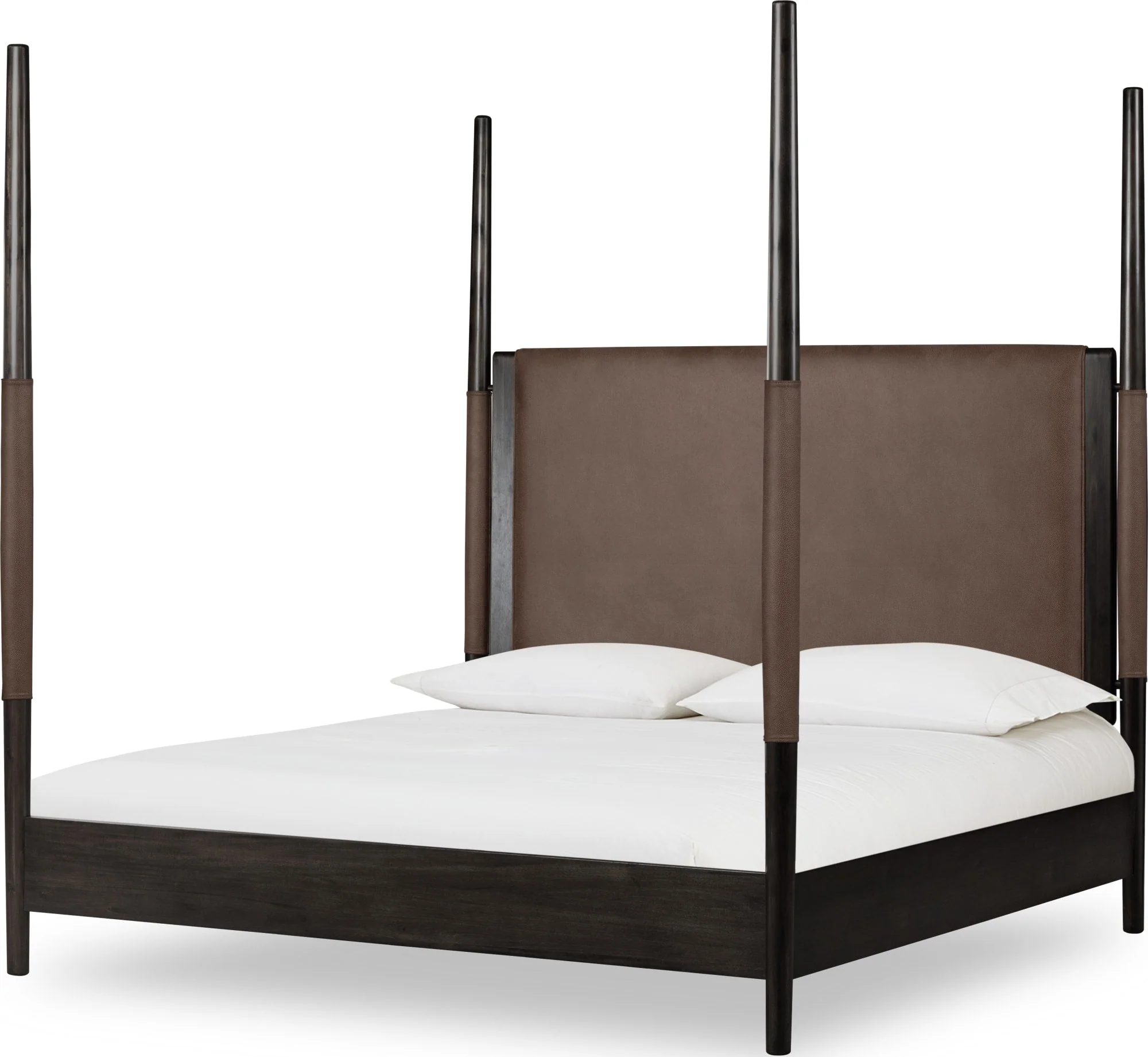 Koko Minx King Upholstered Poster Bed - Image 4