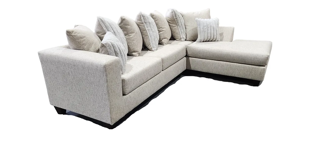 Kora Grey 2-Piece Right Arm Facing (RAF) Sectional - Image 2