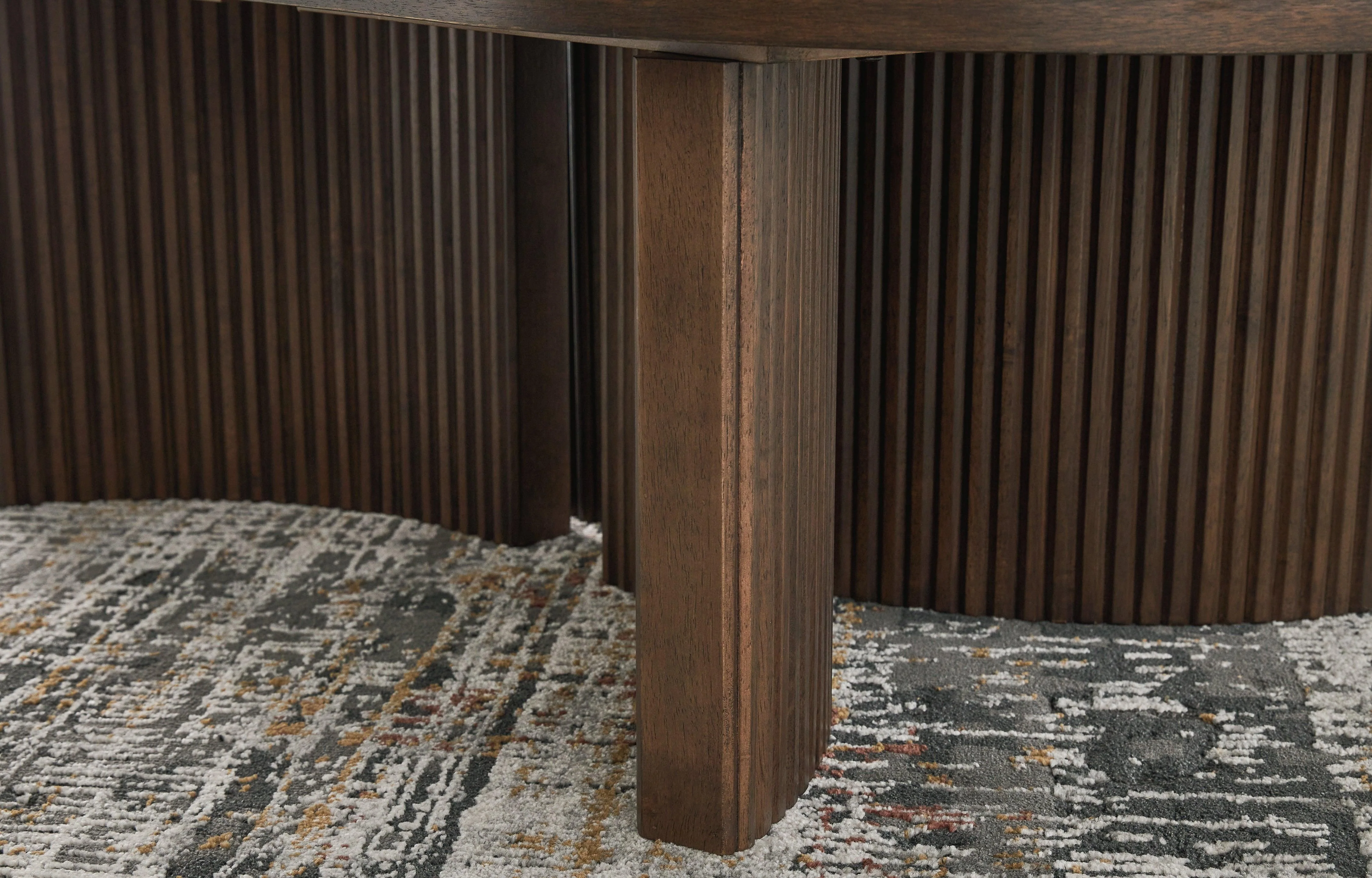 Korestone Dark Brown Coffee Table - Image 7