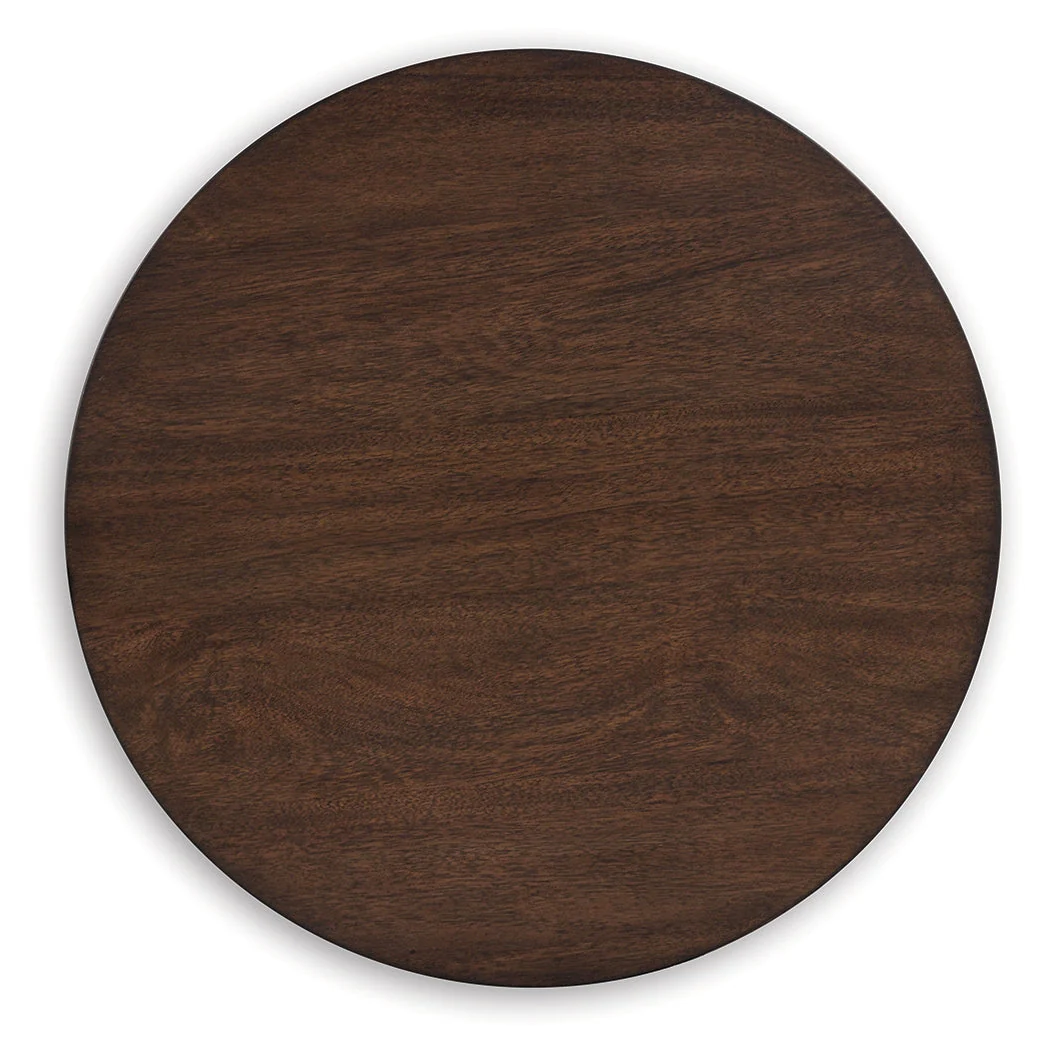 Korestone Dark Brown End Table - Image 3