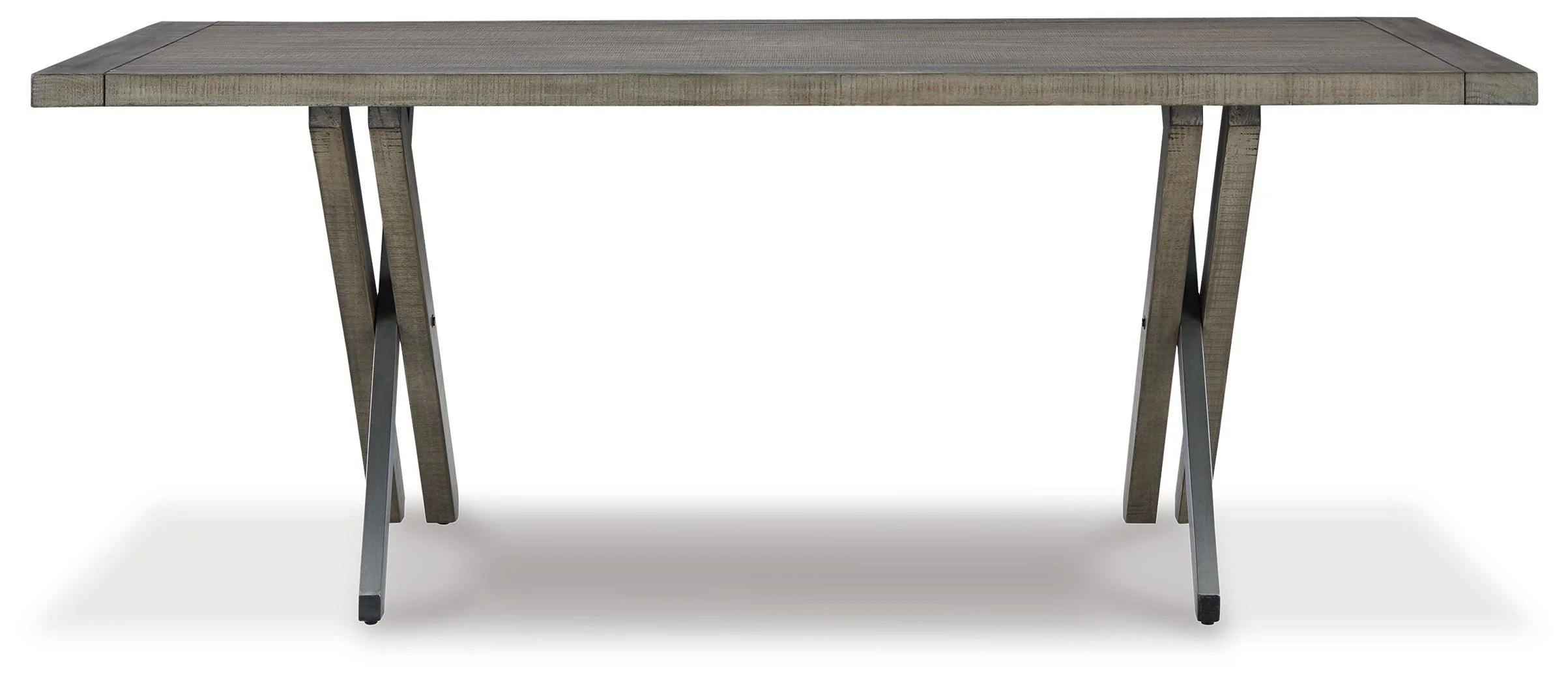 Krystanza Weathered Gray Dining Table - Image 3