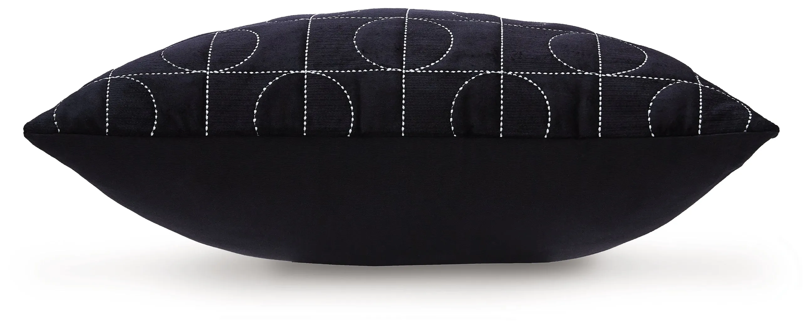 Kydner Black/Silver Finish Pillow (Set of 4) - Image 3