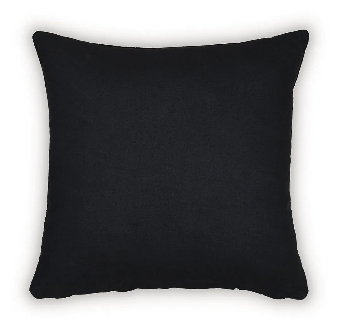 Kydner Black/Silver Finish Pillow (Set of 4) - Image 4