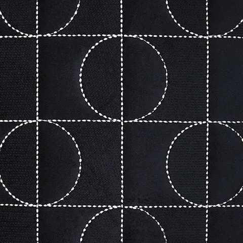 Kydner Black/Silver Finish Pillow (Set of 4) - Image 5