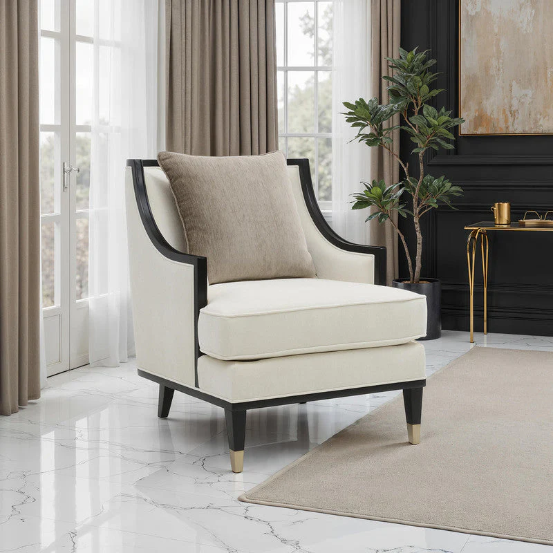La Salle White Chair - Image 2