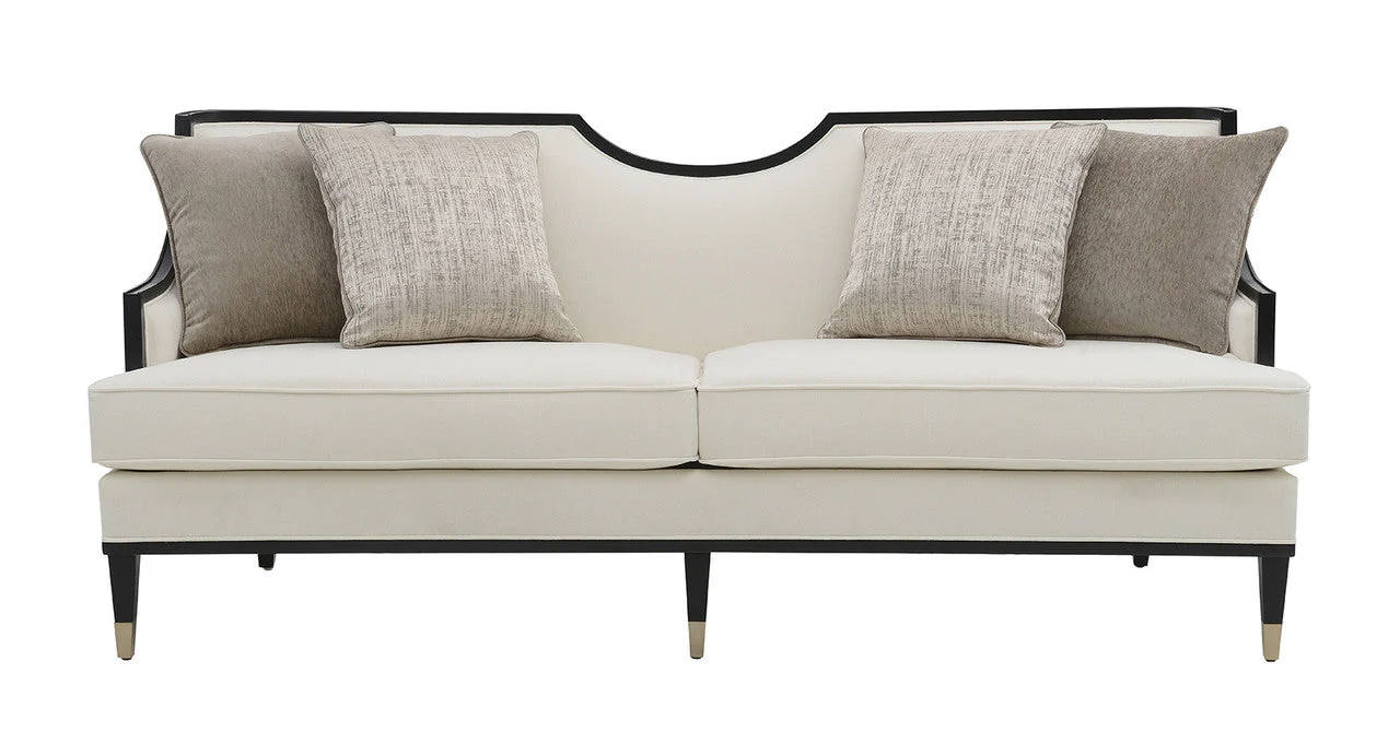 La Salle White Sofa - Image 4